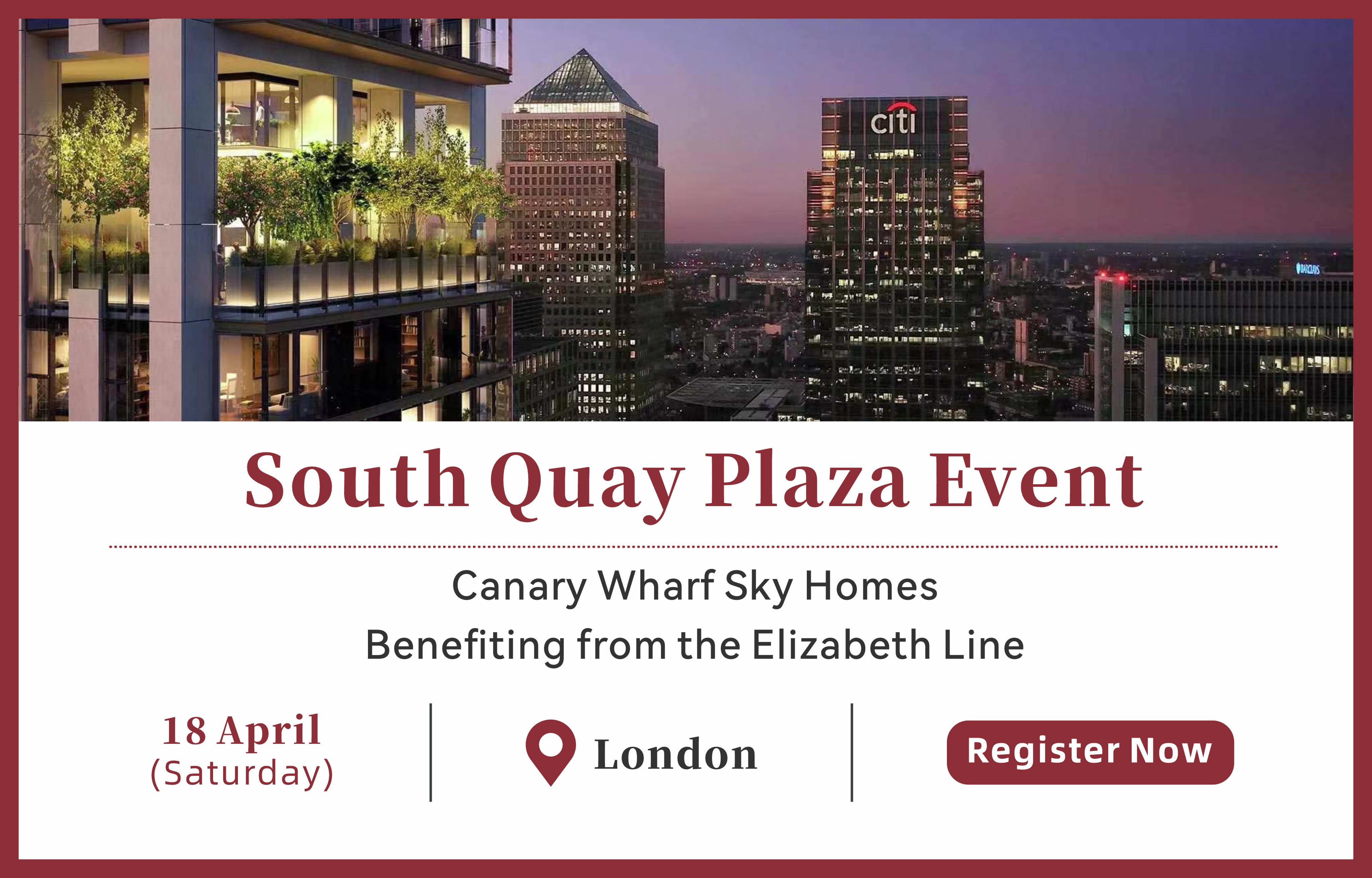 South Quay Plaza Event