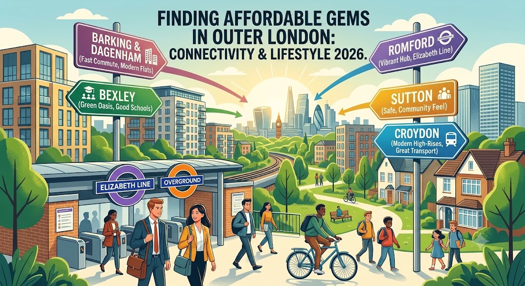 FINDING AFFORDABLE GEMS IN OUTER LONDON: CONNECTIVITY & LIFESTYLE 2026.