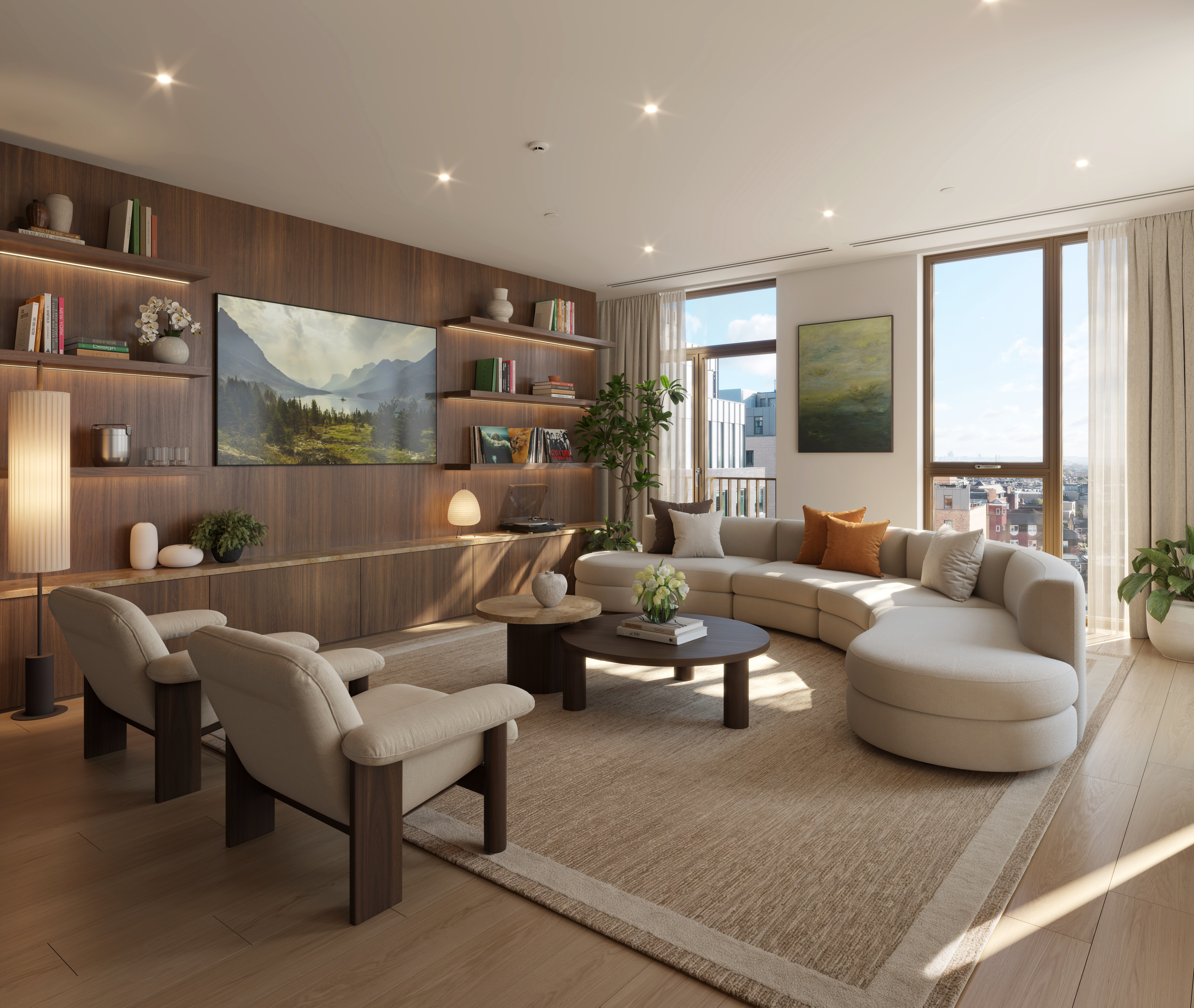 伦敦·Wimbledon Bridge House 样板间