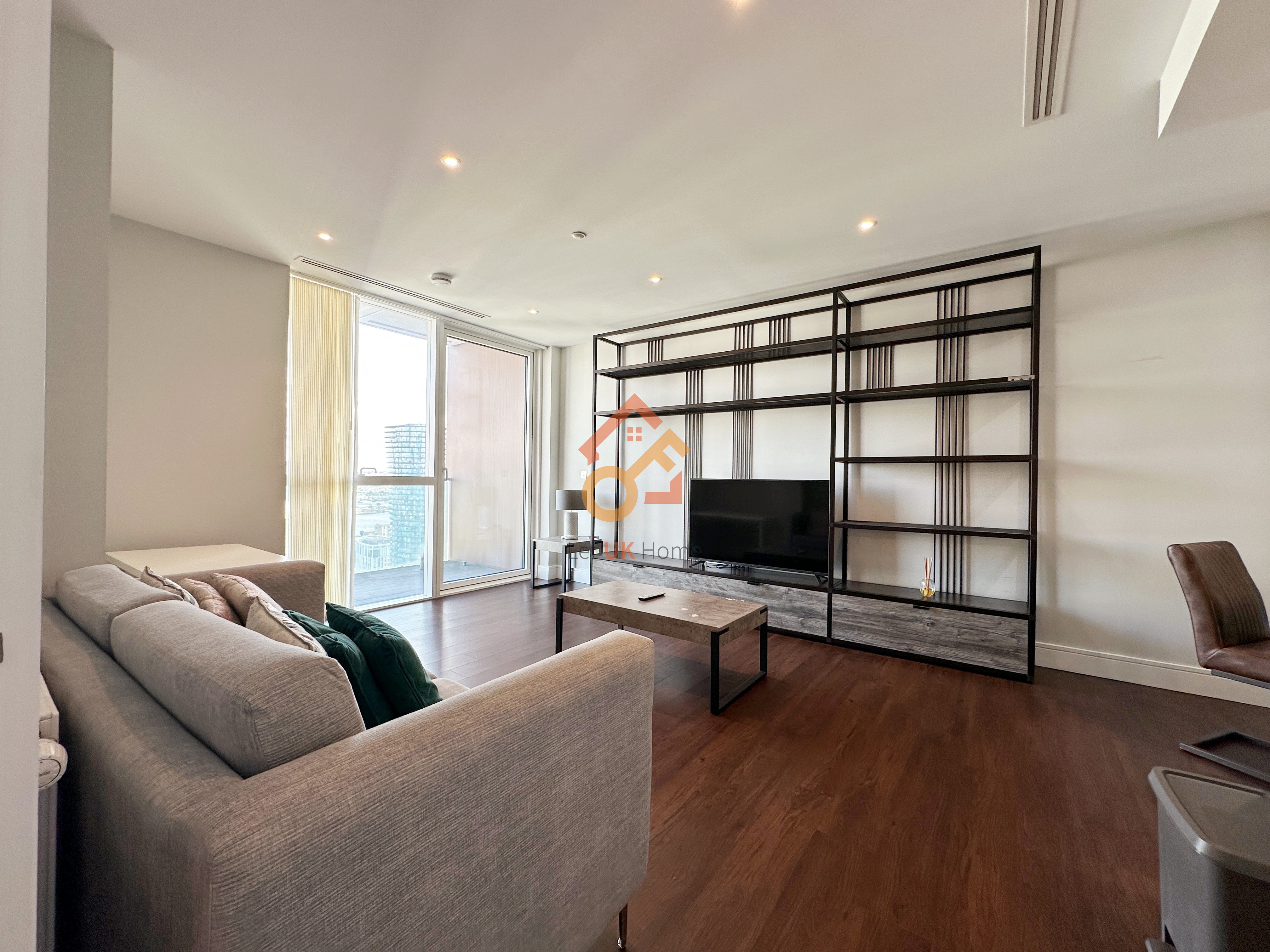 伦敦Canary Wharf·1房1卫·Harbour Central 房源图片