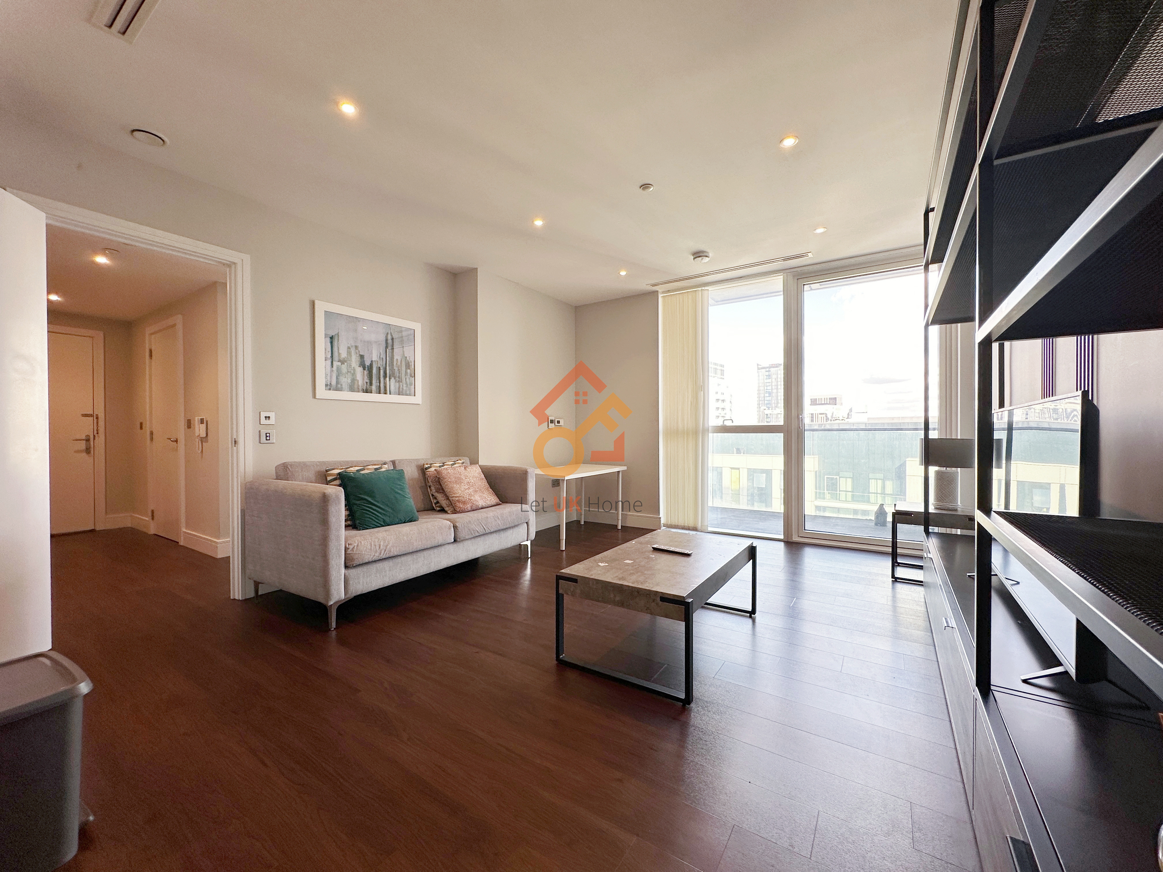 伦敦Canary Wharf·1房1卫·Harbour Central 房源图片