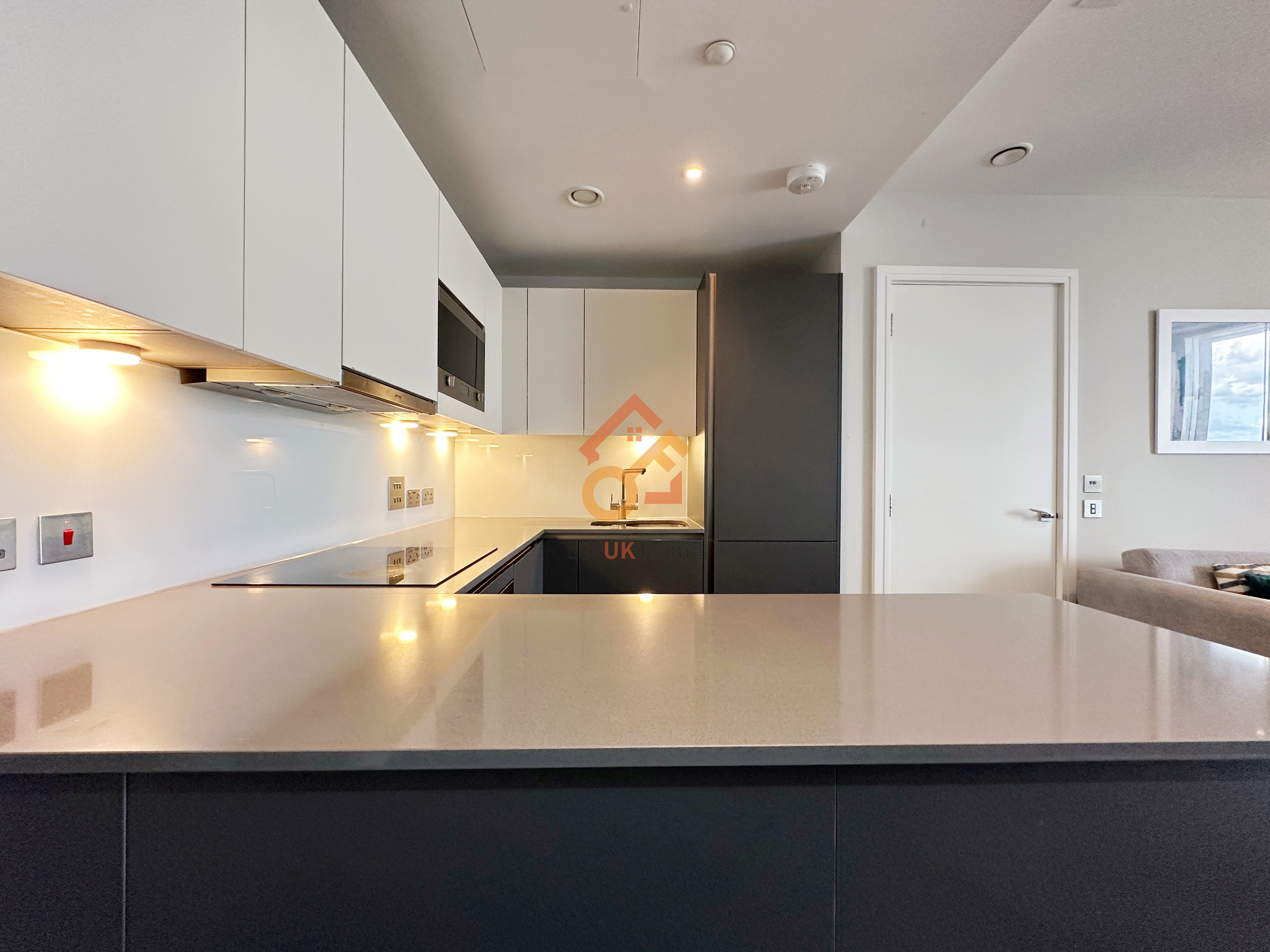 伦敦Canary Wharf·1房1卫·Harbour Central 房源图片