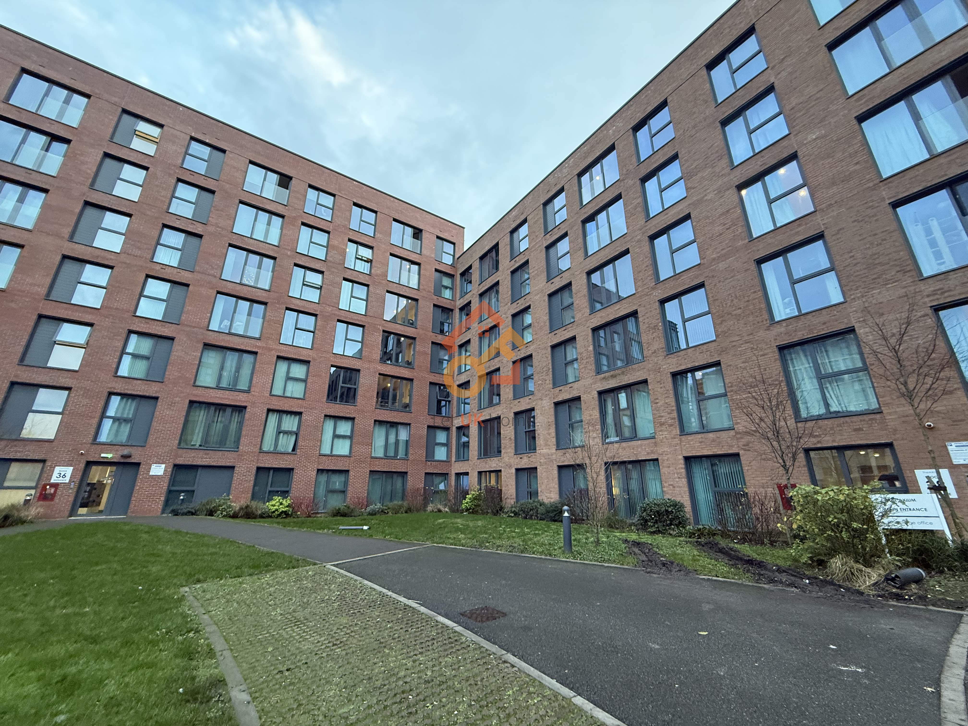 伯明翰Birmingham·1房1卫·The Axium 外立面