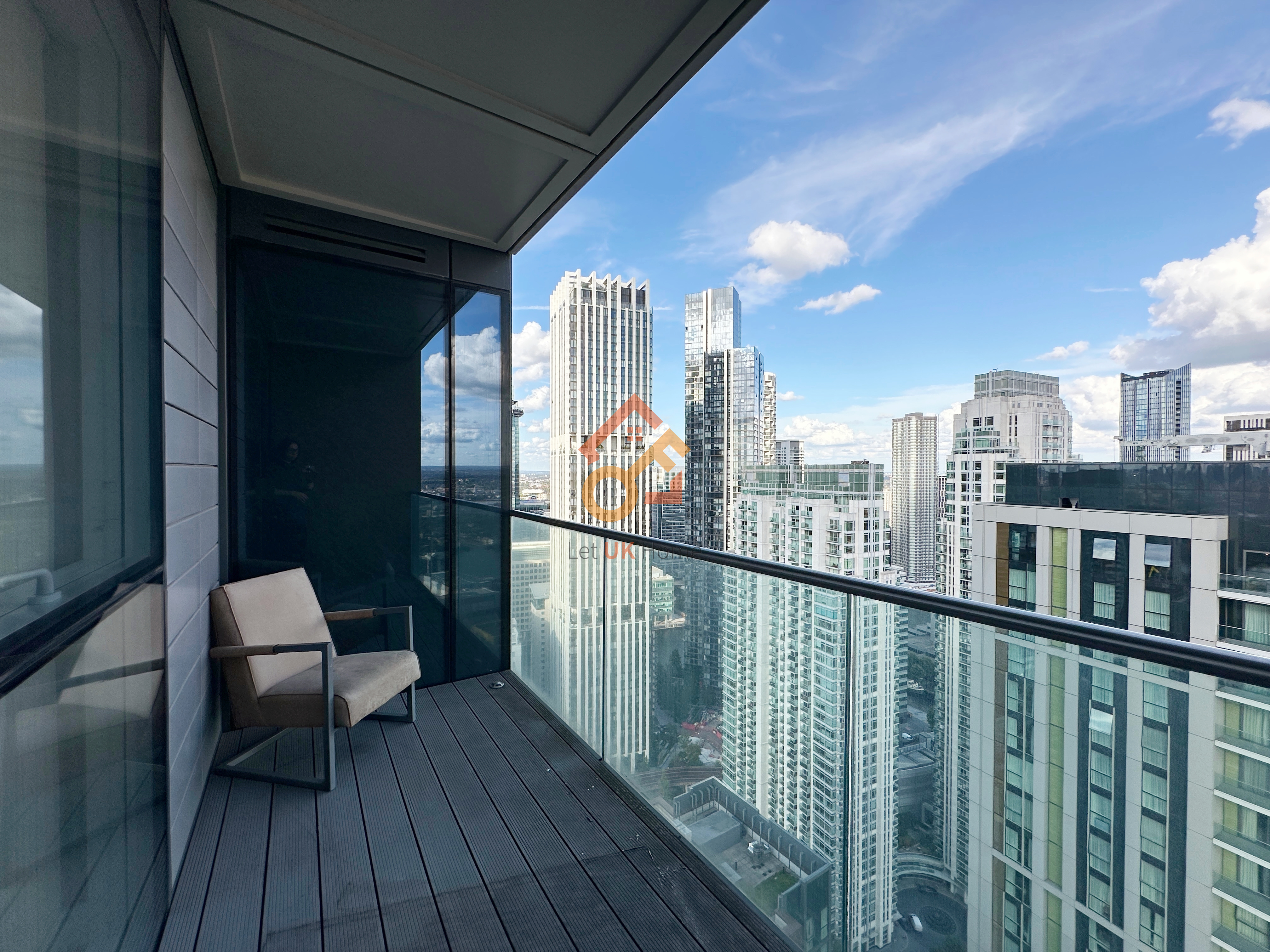 伦敦Canary Wharf·1房1卫·Harbour Central 房源图片