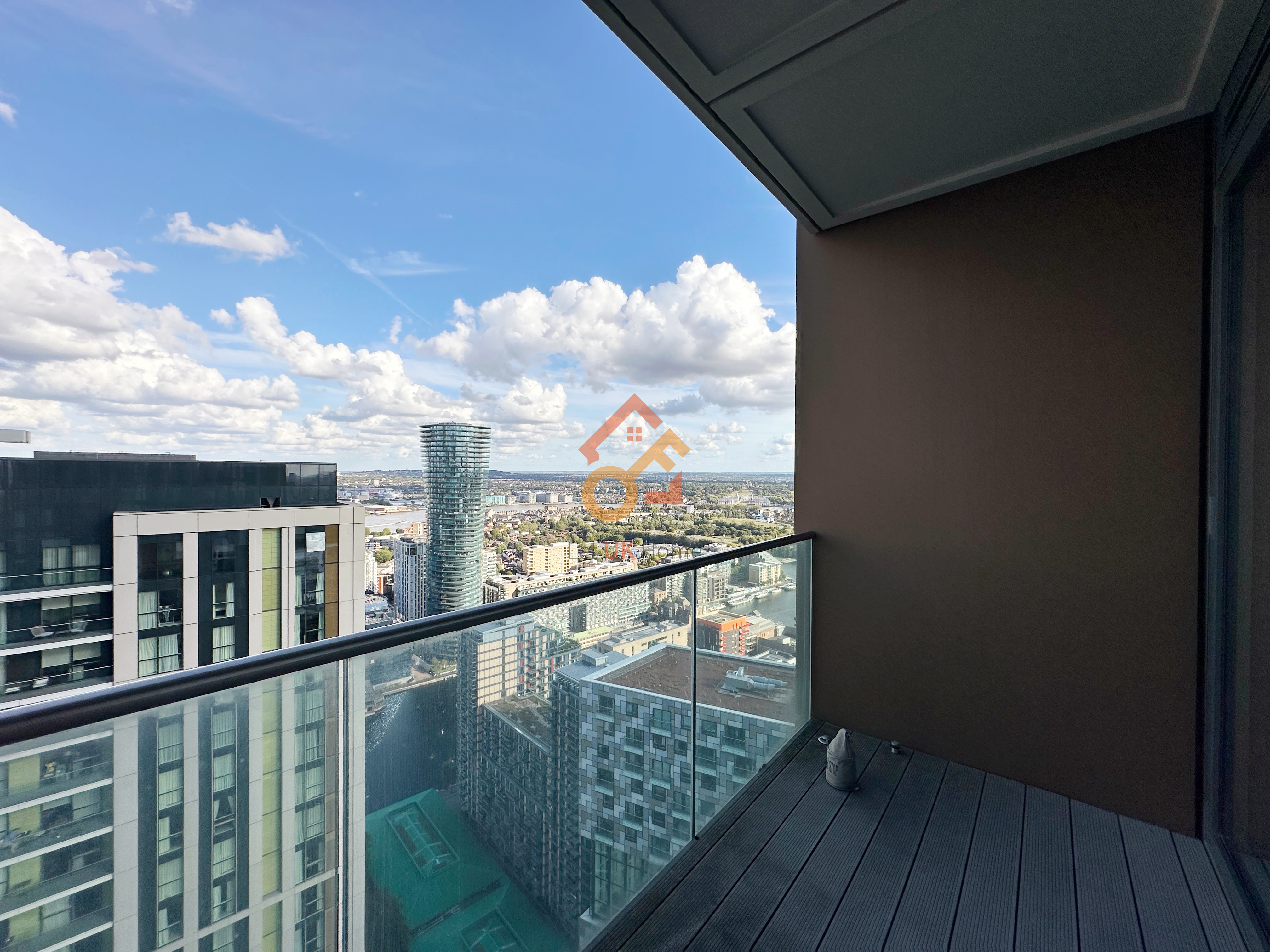 伦敦Canary Wharf·1房1卫·Harbour Central 房源图片