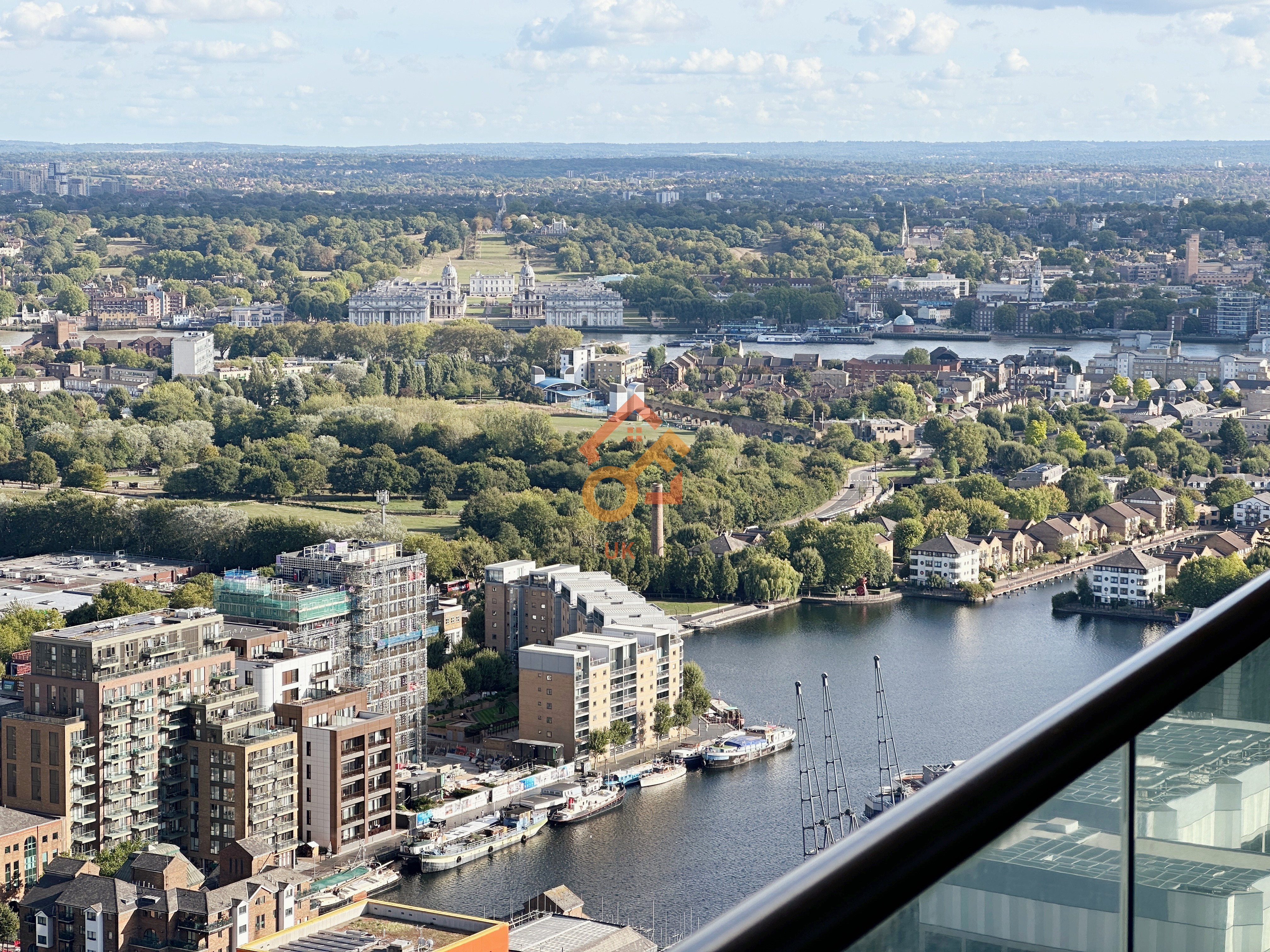 伦敦Canary Wharf·1房1卫·Harbour Central 房源图片