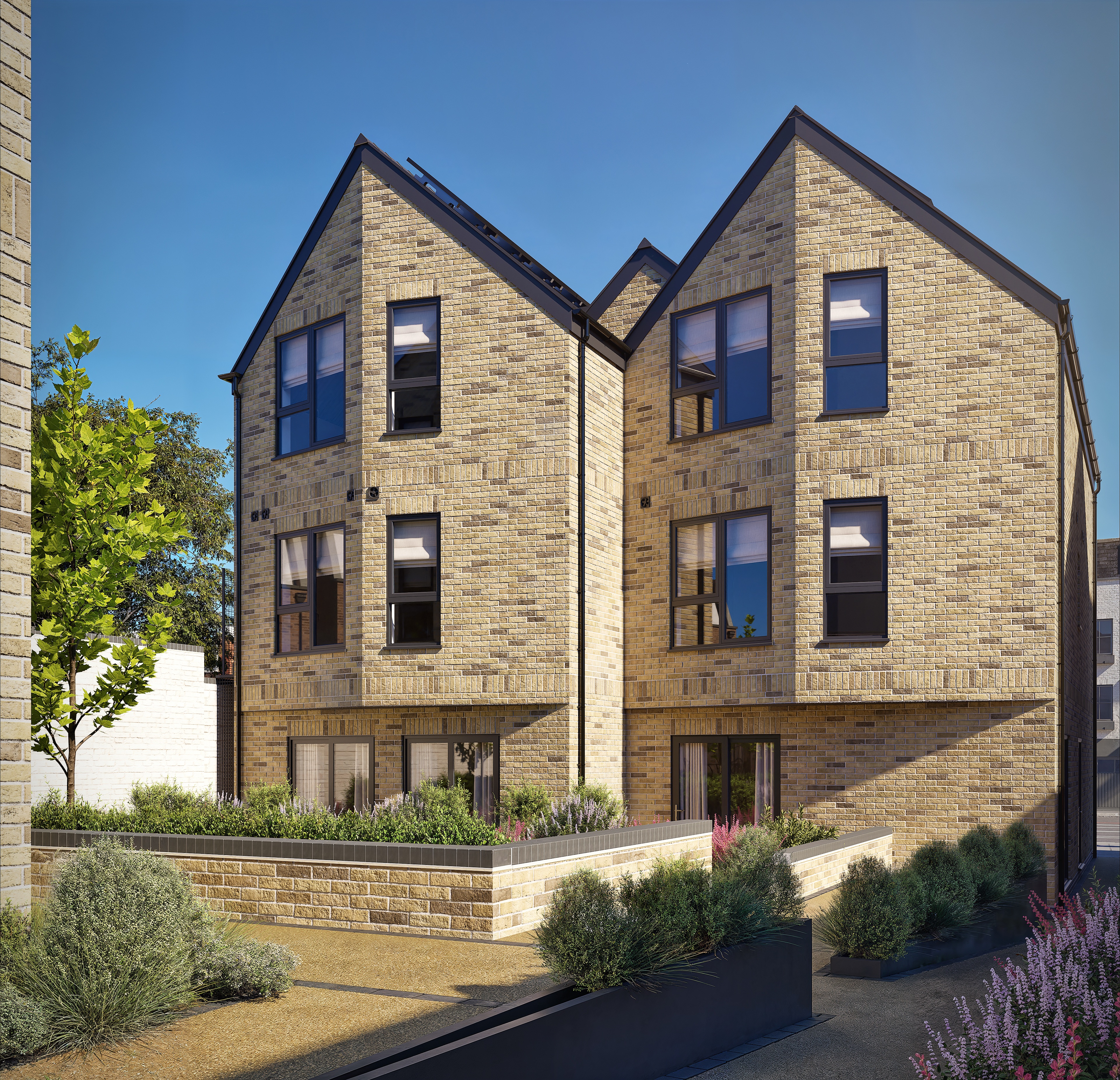 伦敦·Old York Mews 外立面