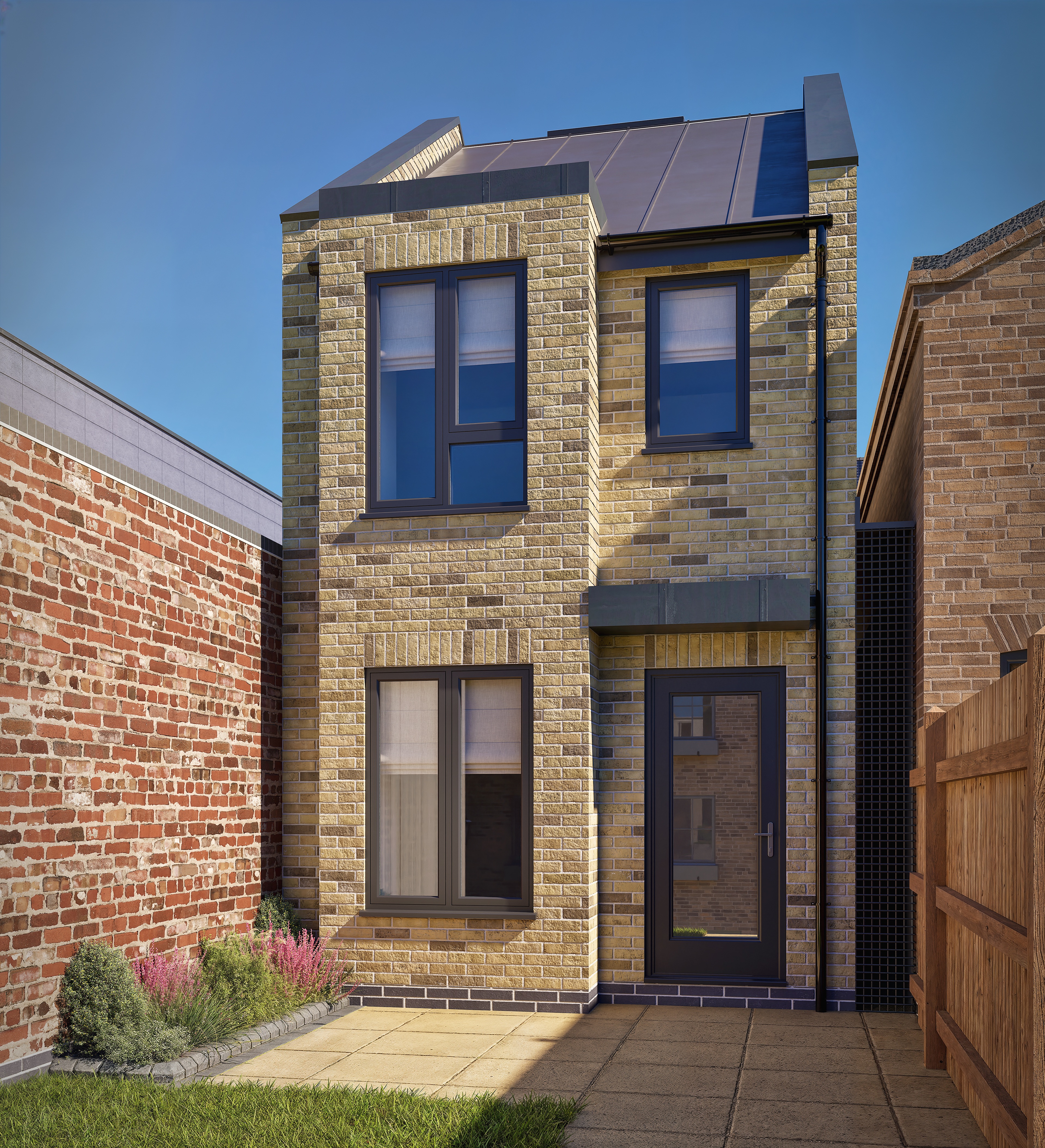 伦敦·Old York Mews 外立面