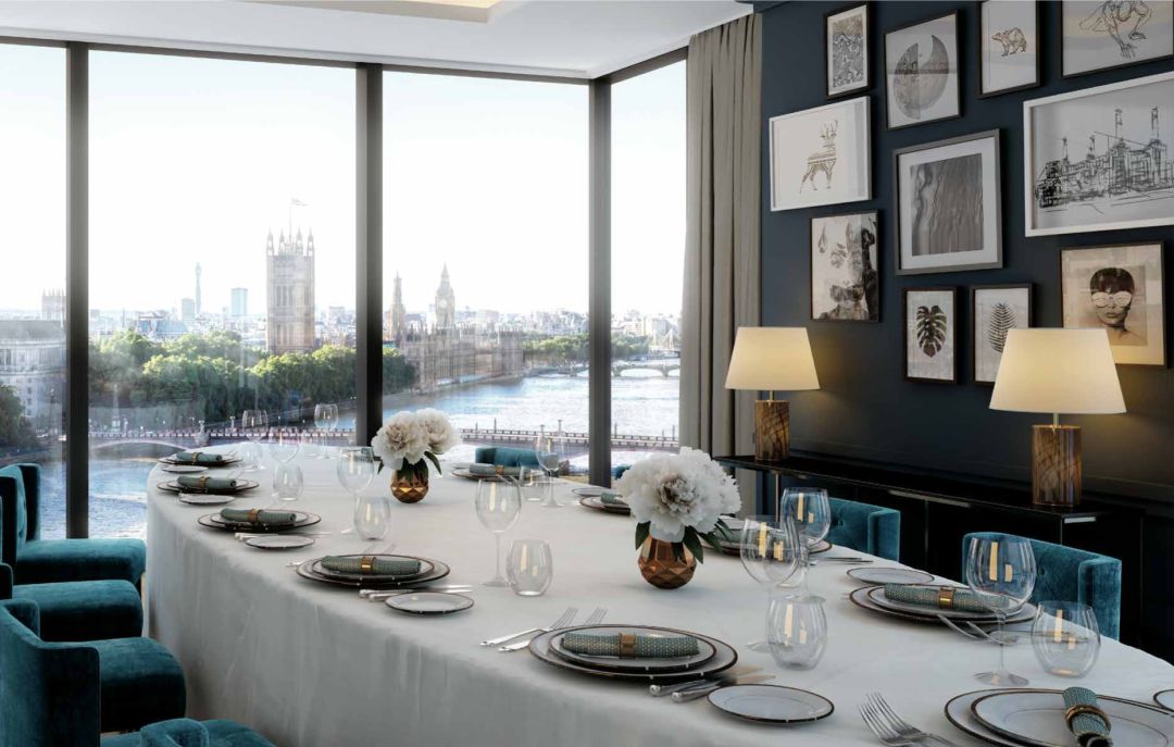 伦敦Vauxhall·3房4卫·The Corniche 项目配套