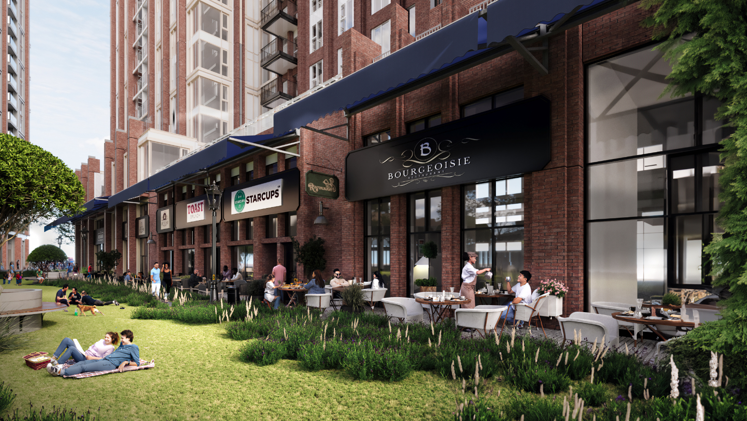 伦敦·贝卡公寓 The BeCa 项目配套