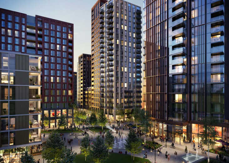 伦敦·Bermondsey Place 外立面