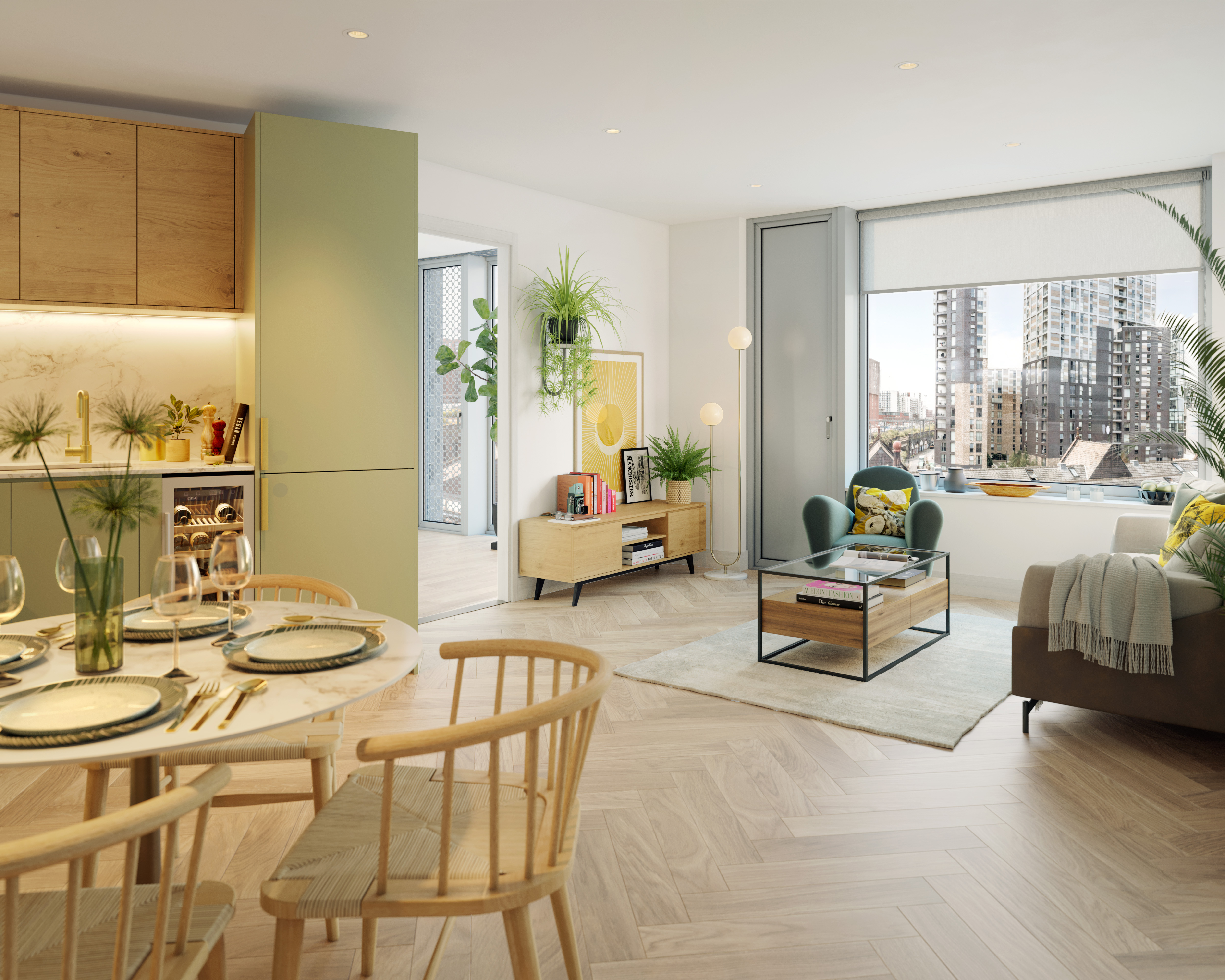 曼彻斯特·维多利亚一号 One Victoria 样板间