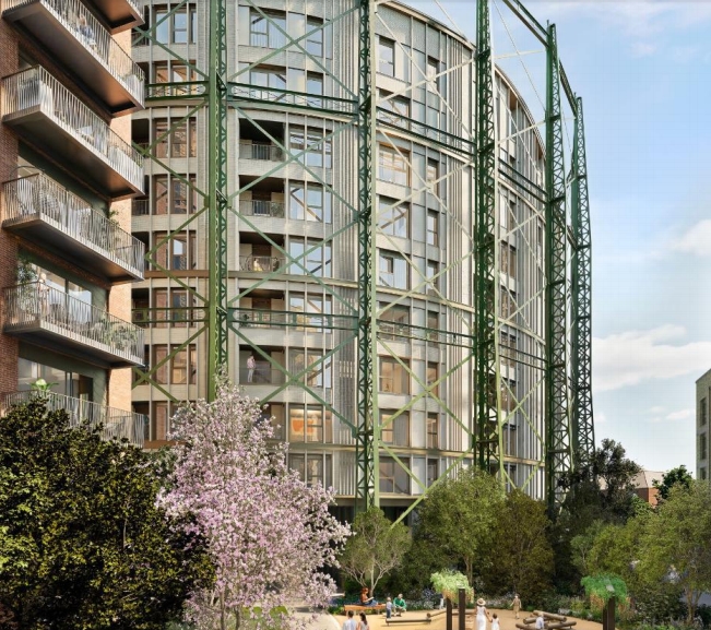 伦敦·欧沃苑 Oval Village 外立面