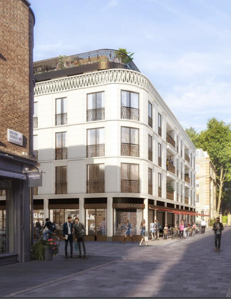 伦敦·马里波恩广场 Marylebone Square 外立面