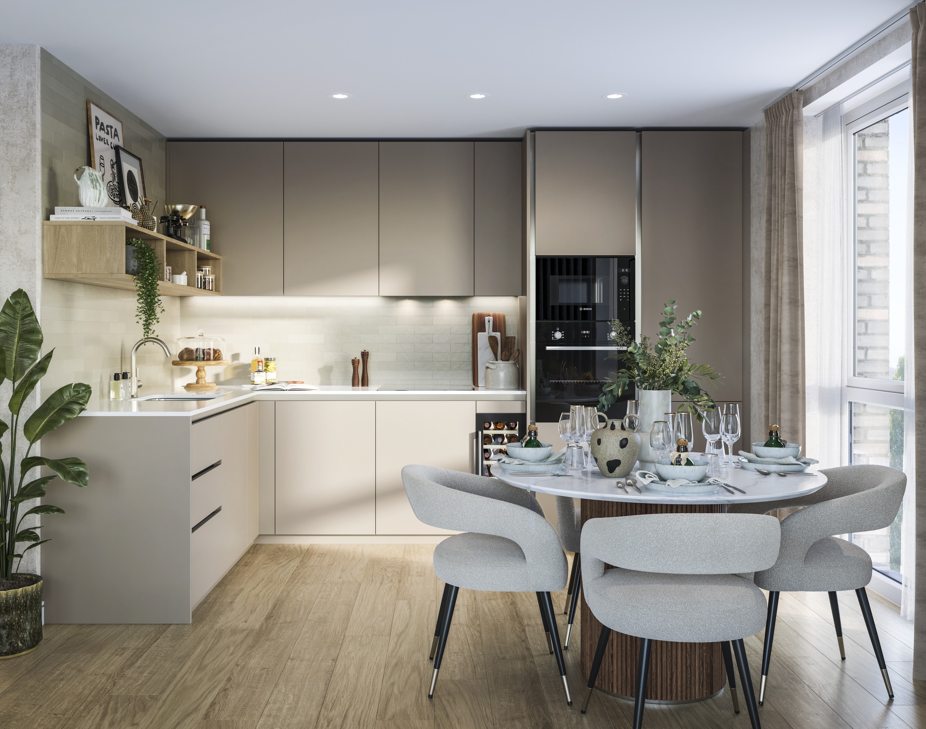 伦敦·彼福公园 Beaufort Park 样板间