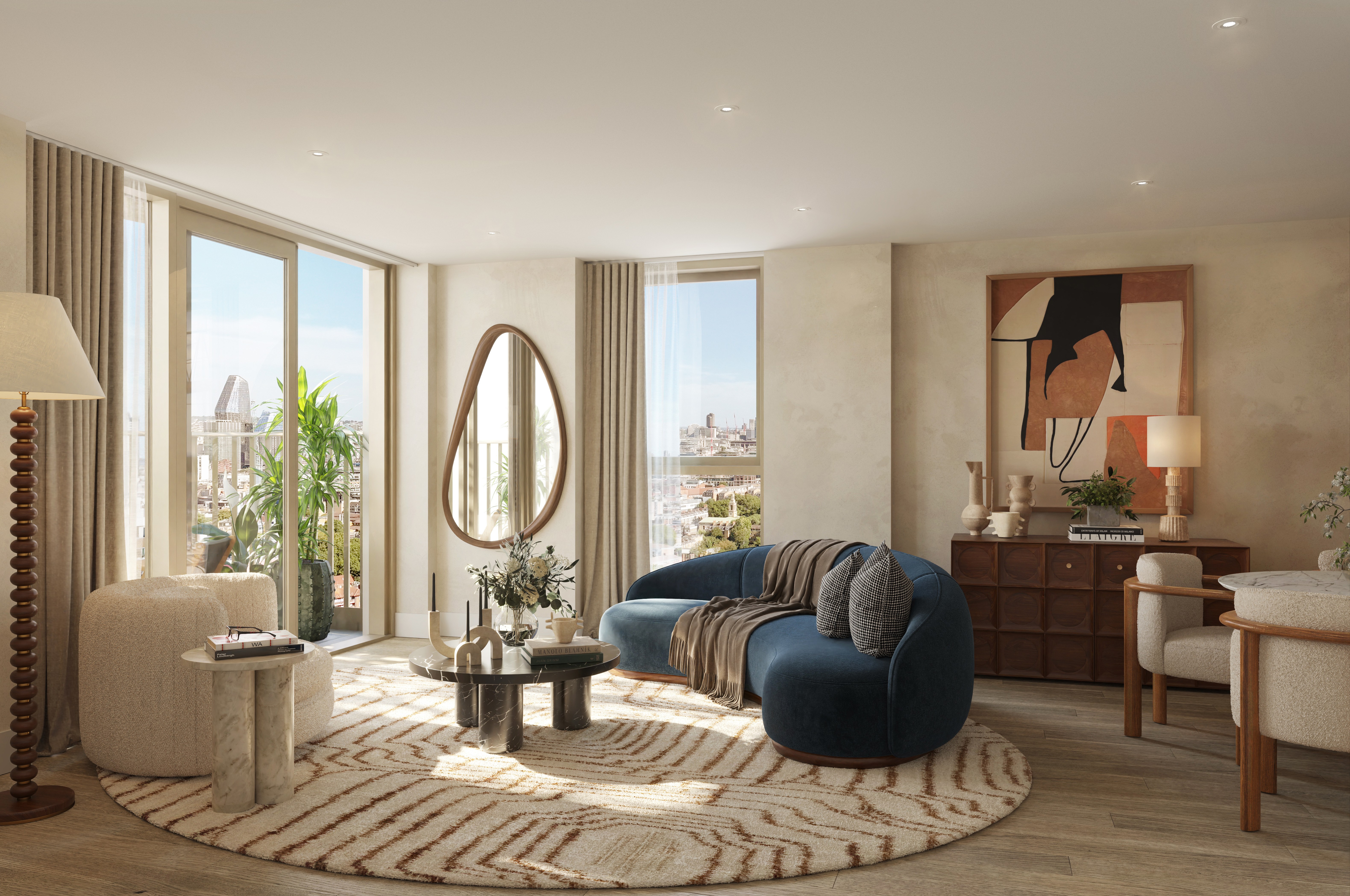 伦敦·艾勒芬公园 Elephant Park 样板间