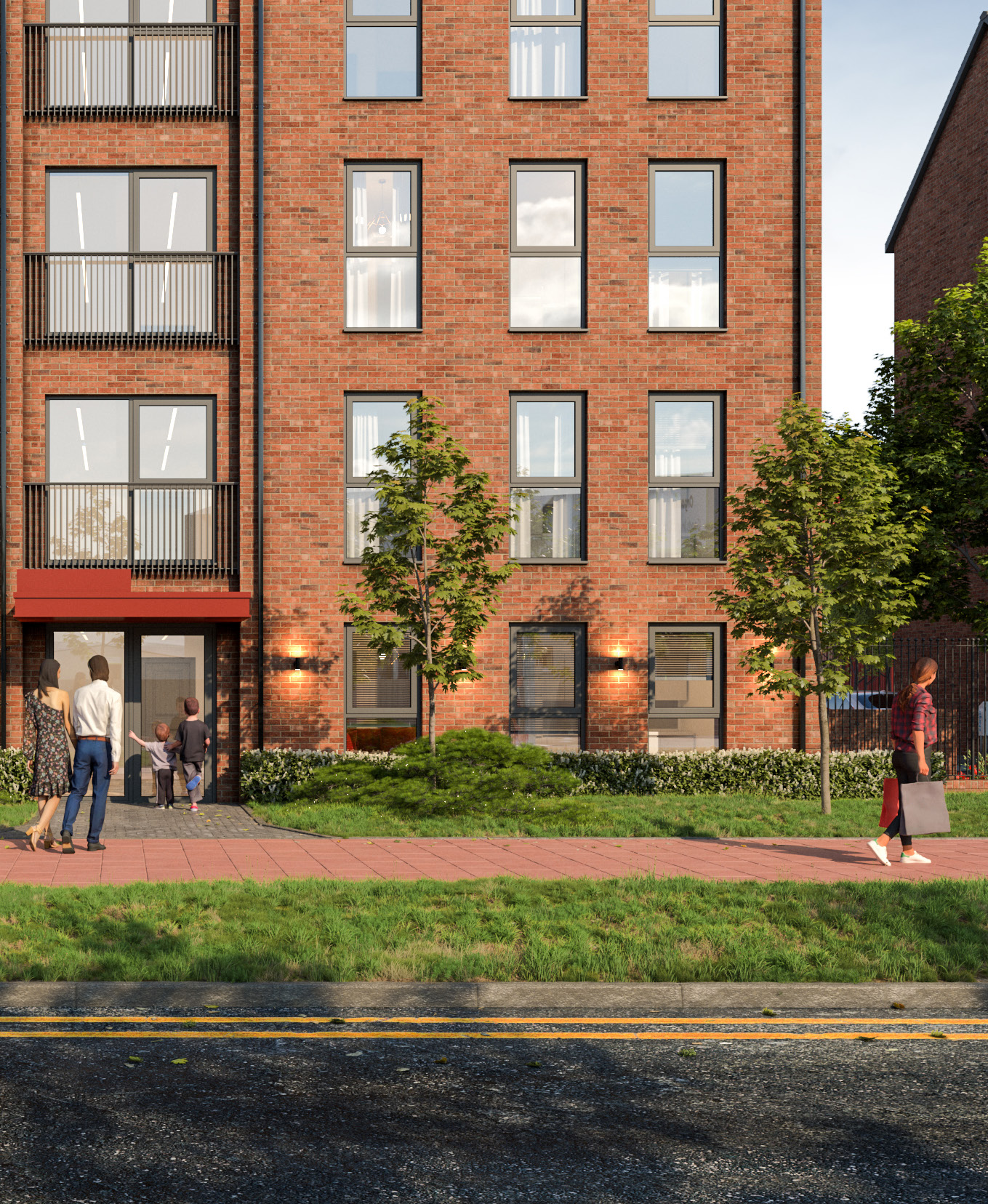 默西塞德郡·The Quayline 外立面