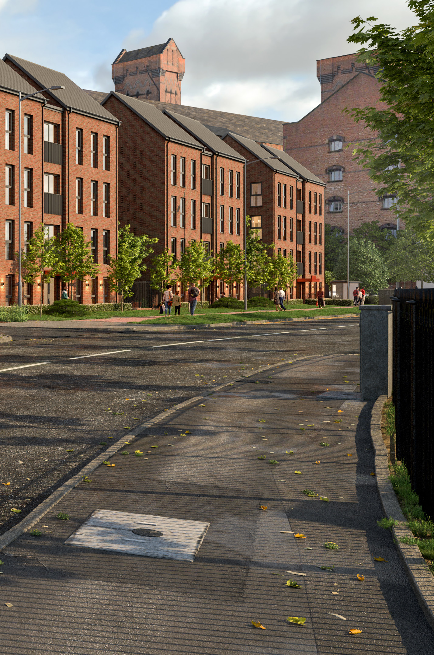 默西塞德郡·The Quayline 外立面