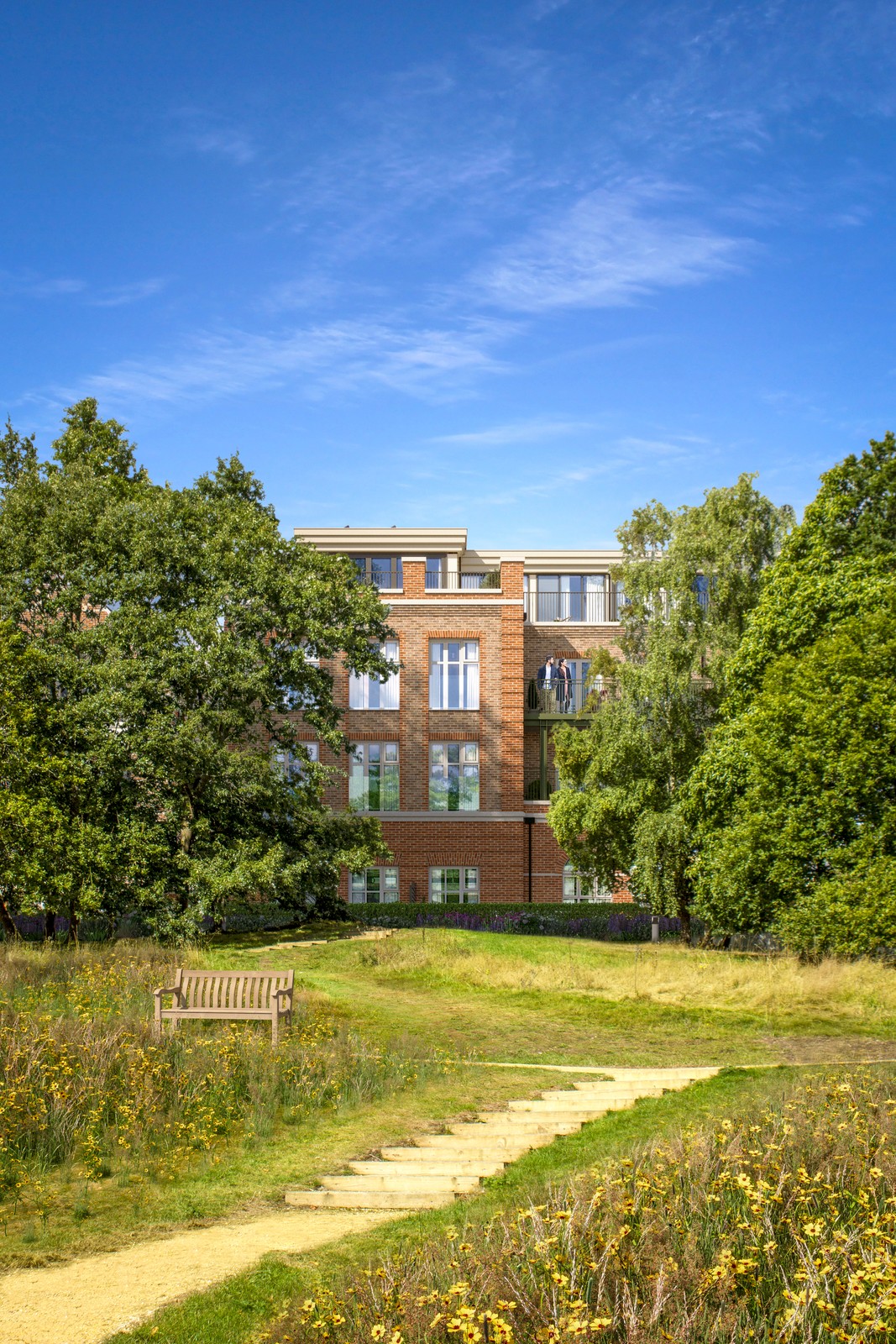伯克郡·桑宁代尔庄园 Sunningdale Park 外立面