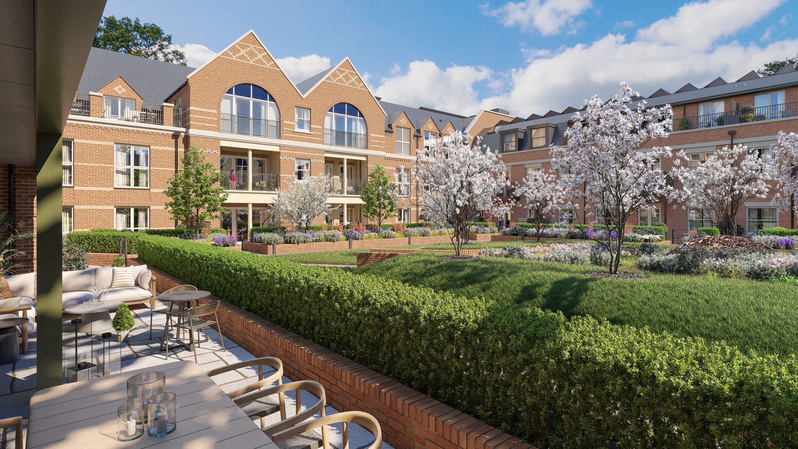 伯克郡·桑宁代尔庄园 Sunningdale Park 外立面