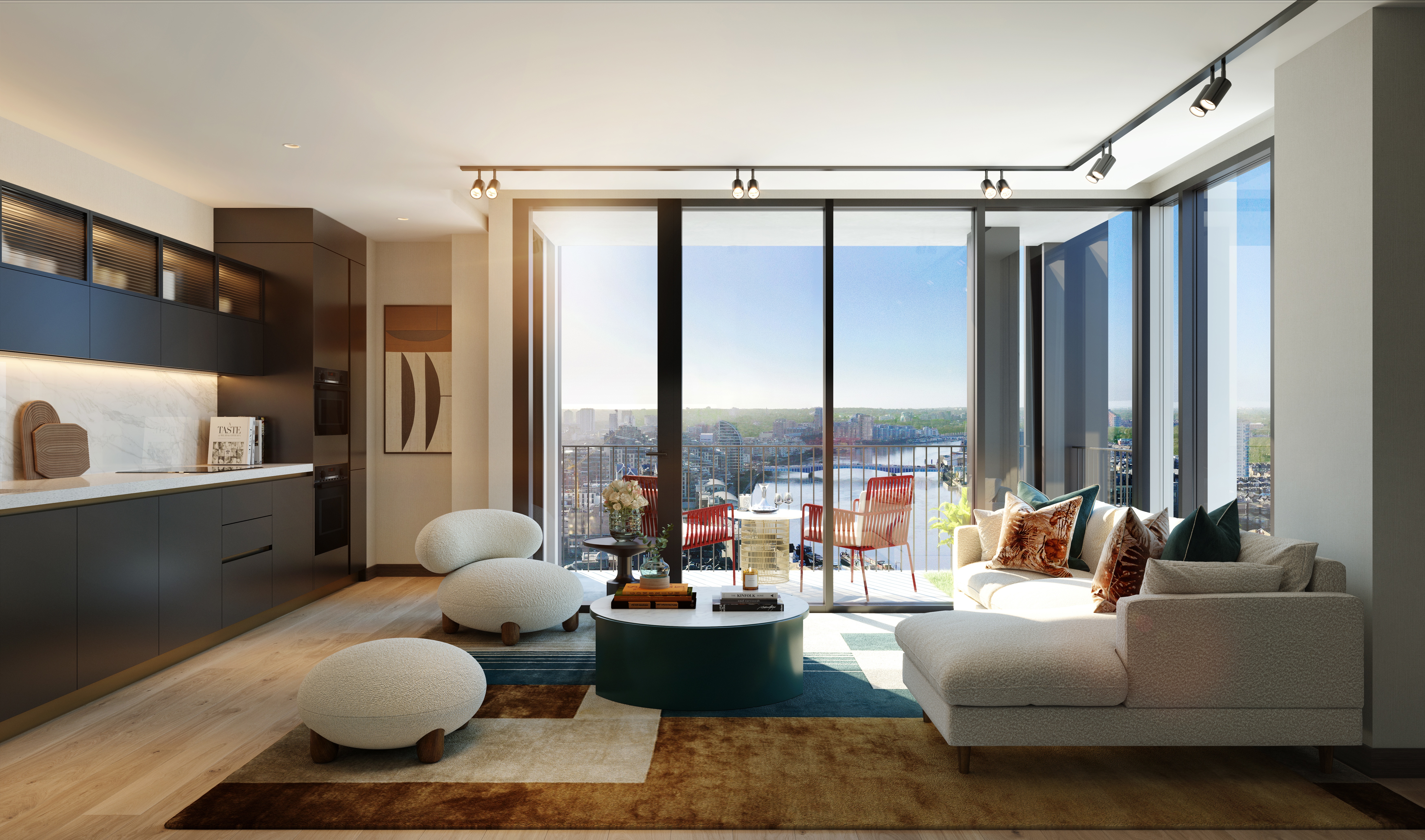 伦敦·巴特西水岸 The HiLight 样板间