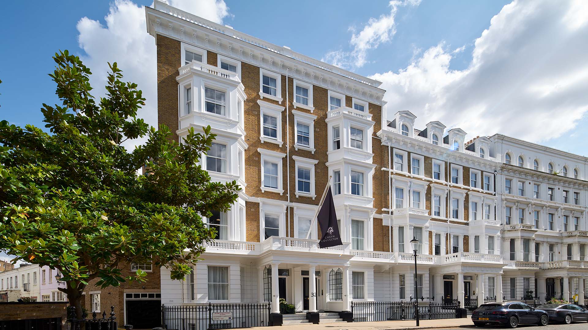 伦敦南肯辛顿•Cheval Lexham Gardens 外立面