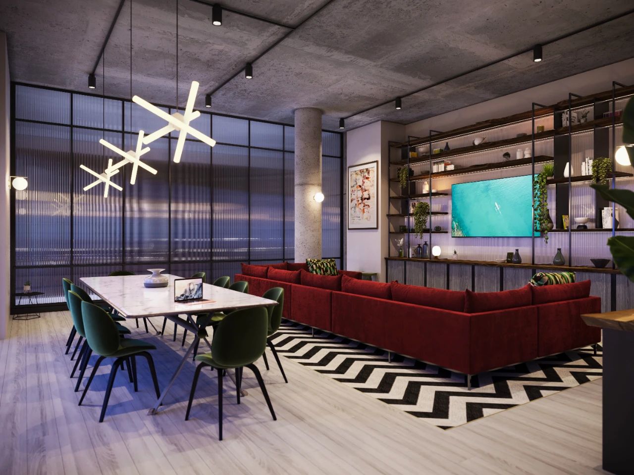 伦敦Acton•2房•Icon Tower 项目配套