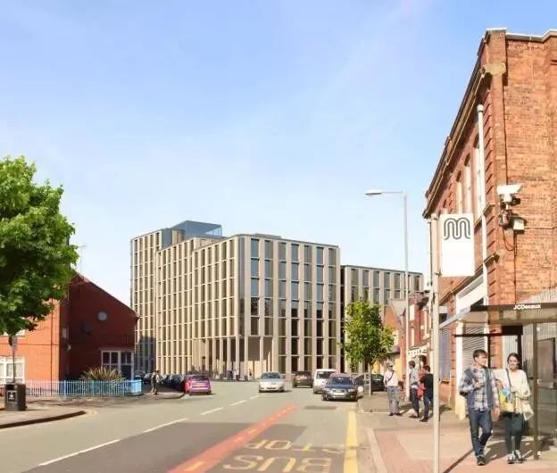 曼彻斯特·2房2卫·Burlington Square 外立面