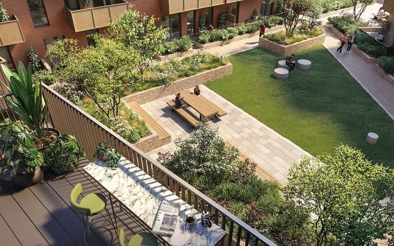 伦敦Acton·1房1卫·The Verdean 项目配套