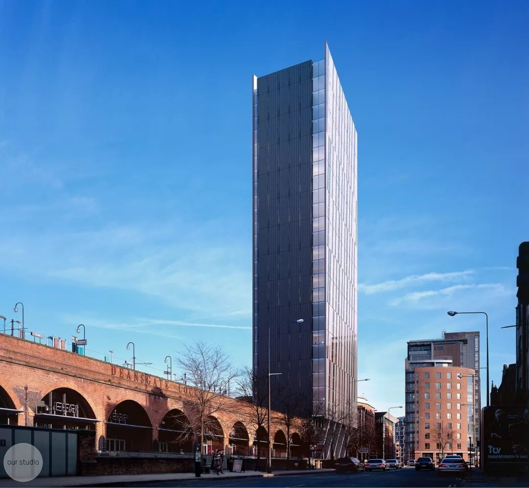 曼彻斯特·3房·Axis Tower 外立面