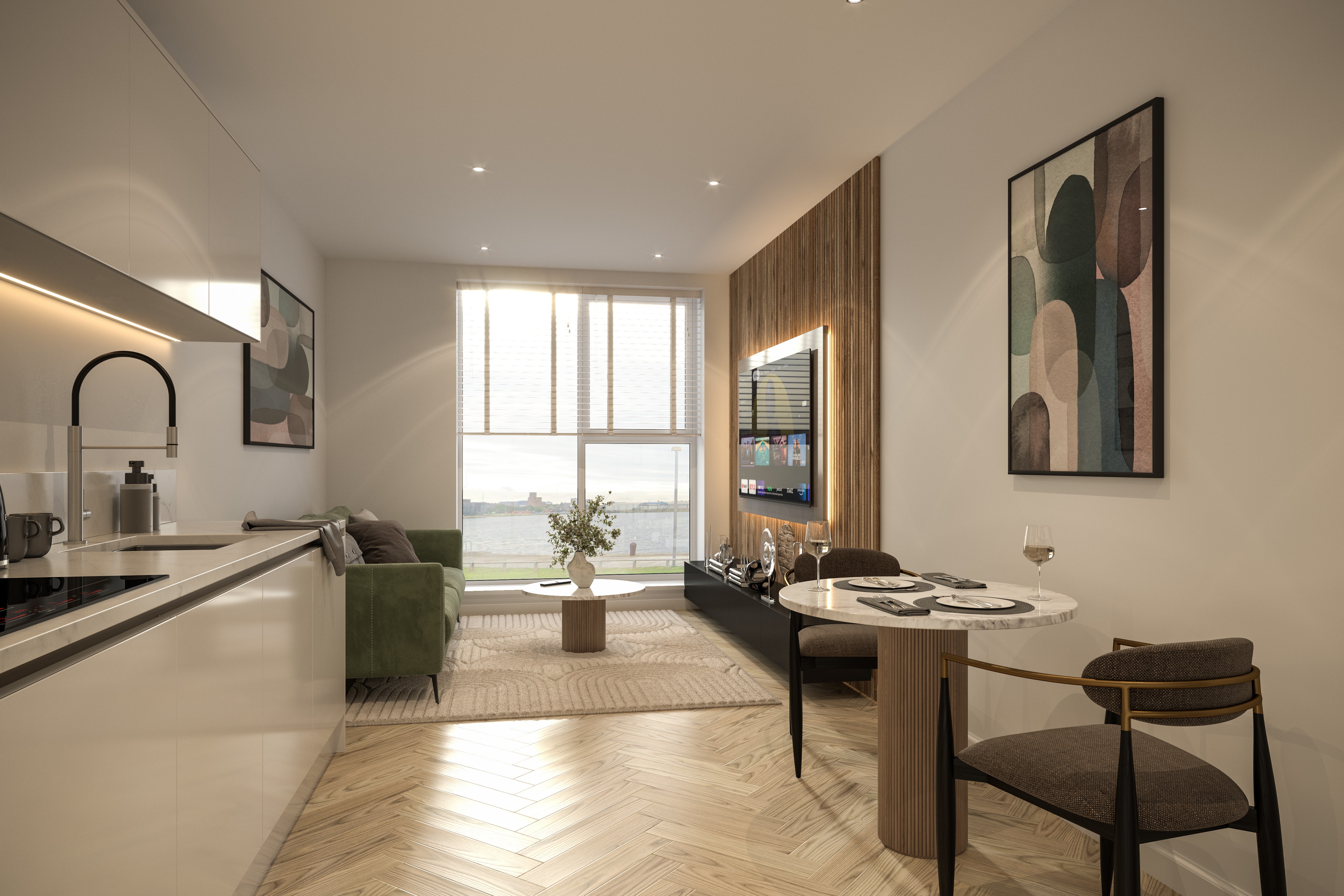 默西塞德郡·The Quayline 样板间