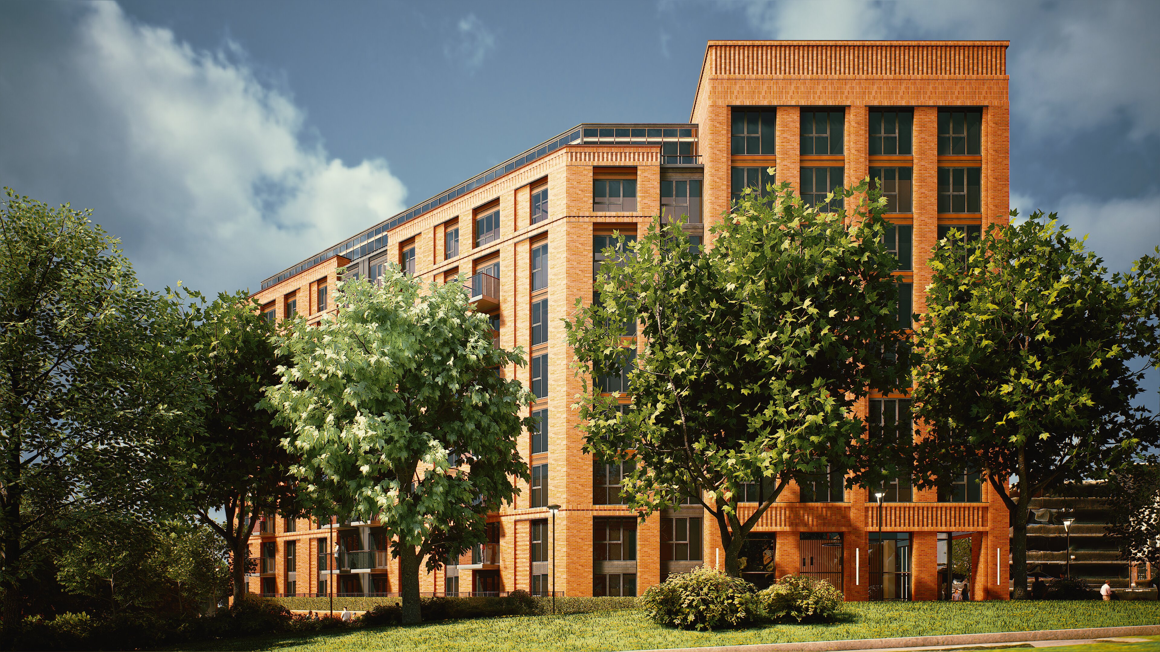 德比·Cathedral One 外立面