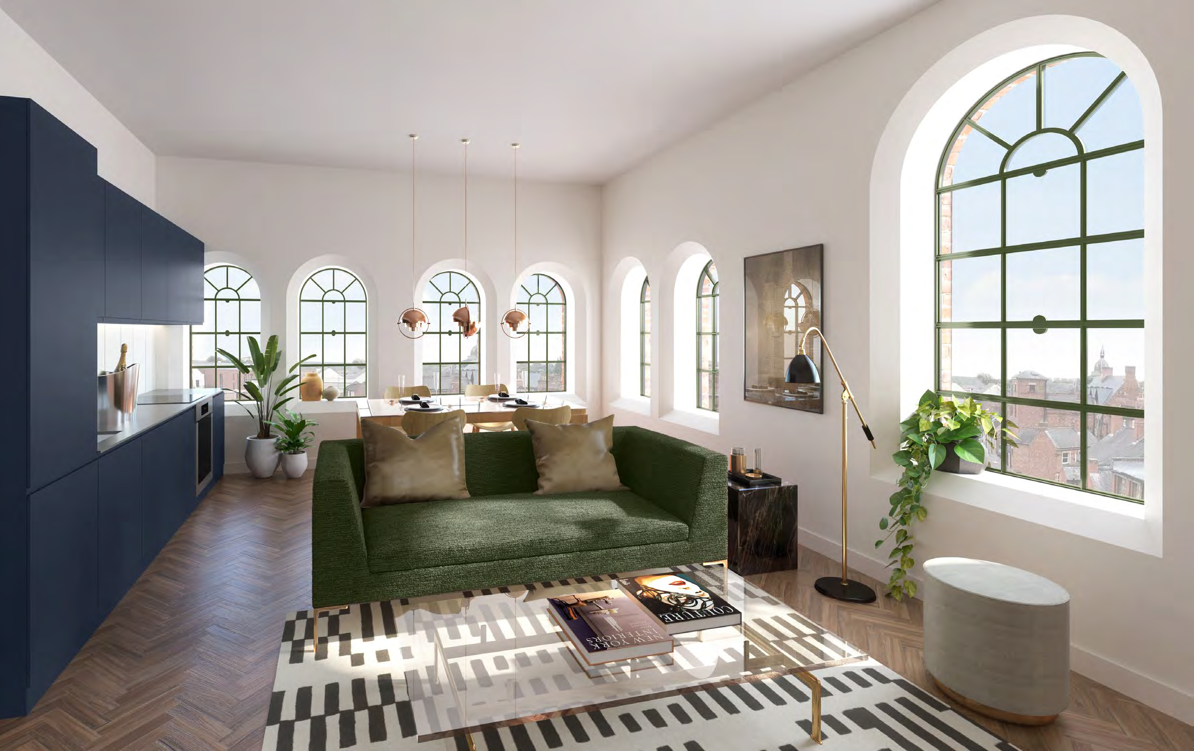 奈瓦克 诺丁汉郡·The Textile Building 样板间