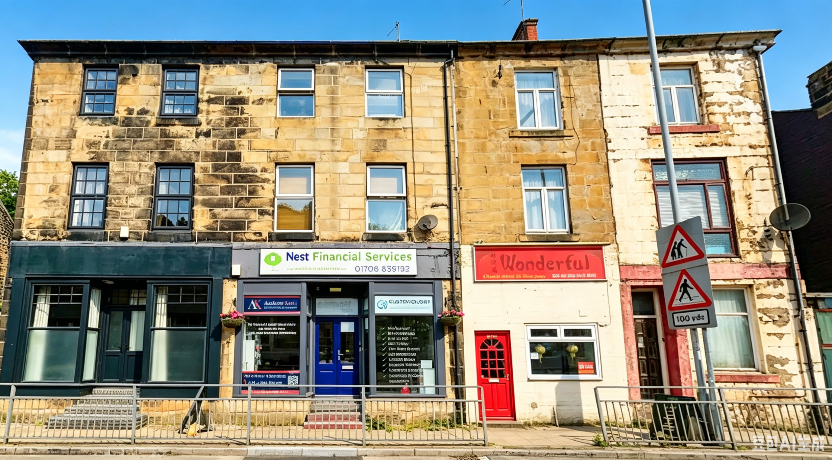 Todmorden•3房•Rochdale Road 外立面