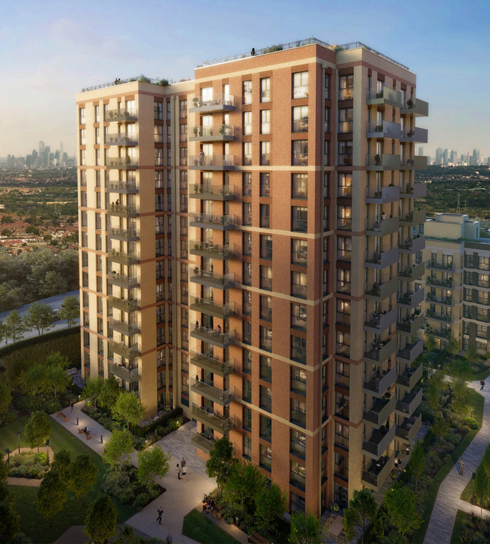 伦敦·萨顿花园广场Sutton Garden Square 外立面