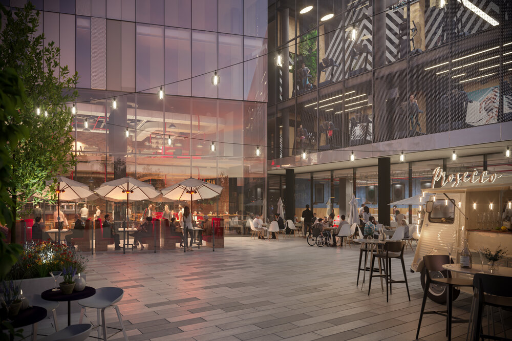 曼彻斯特·丁斯盖特广场 Deansgate Square 外立面