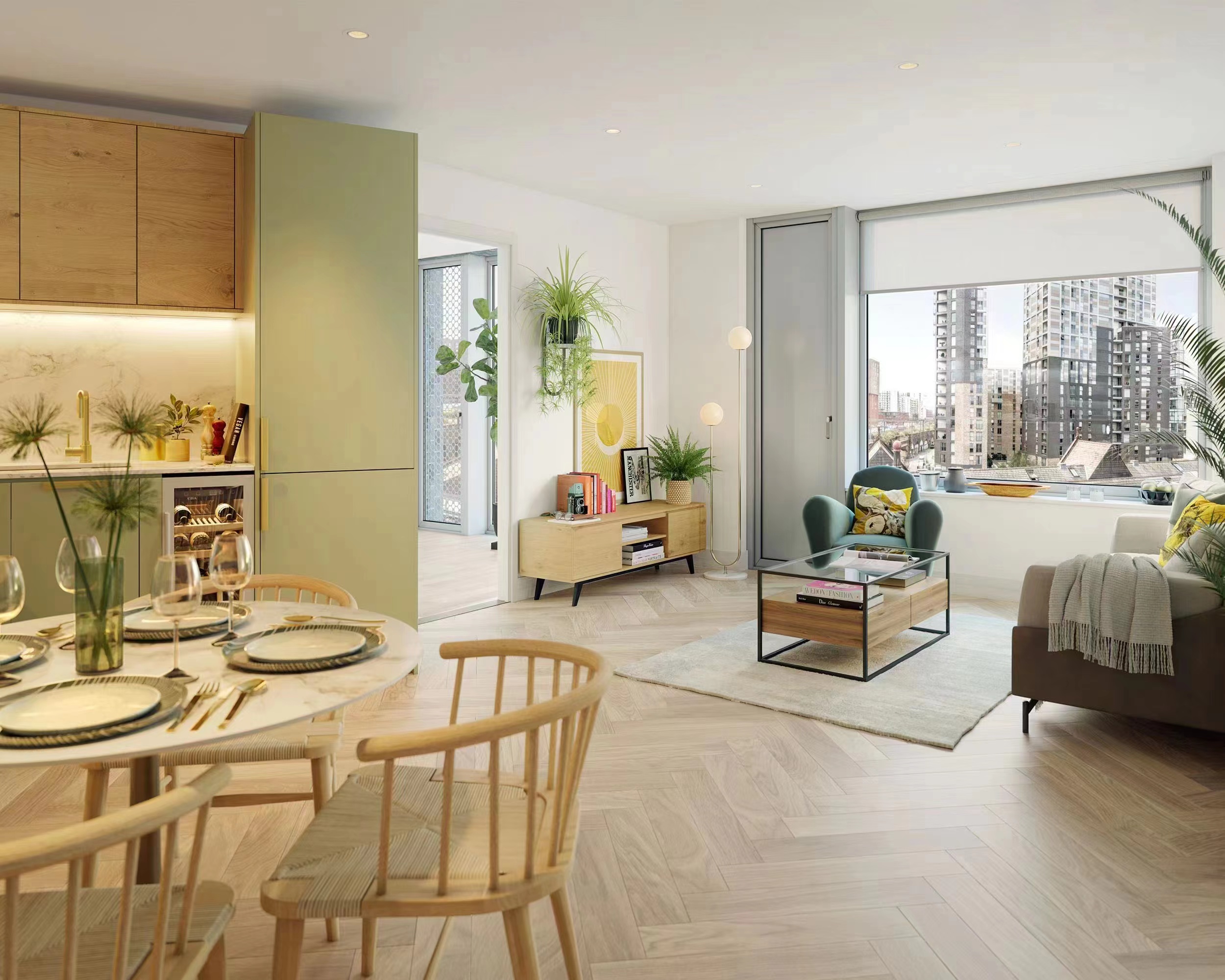 曼彻斯特·维多利亚一号 One Victoria 样板间