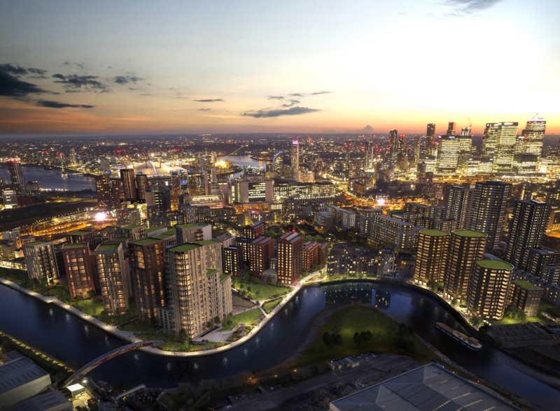 倫敦 | Heron Wharf