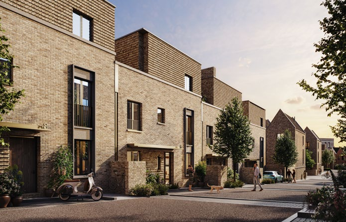 伦敦·Trinity Park 外立面