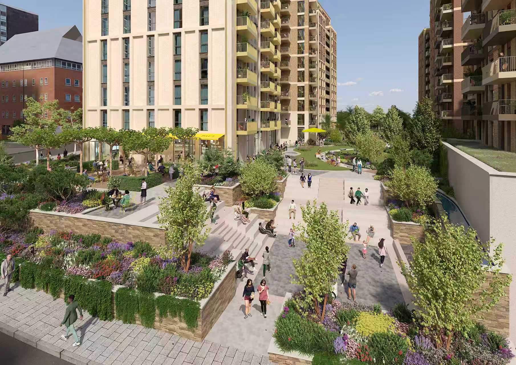 伦敦·萨顿花园广场Sutton Garden Square 配套