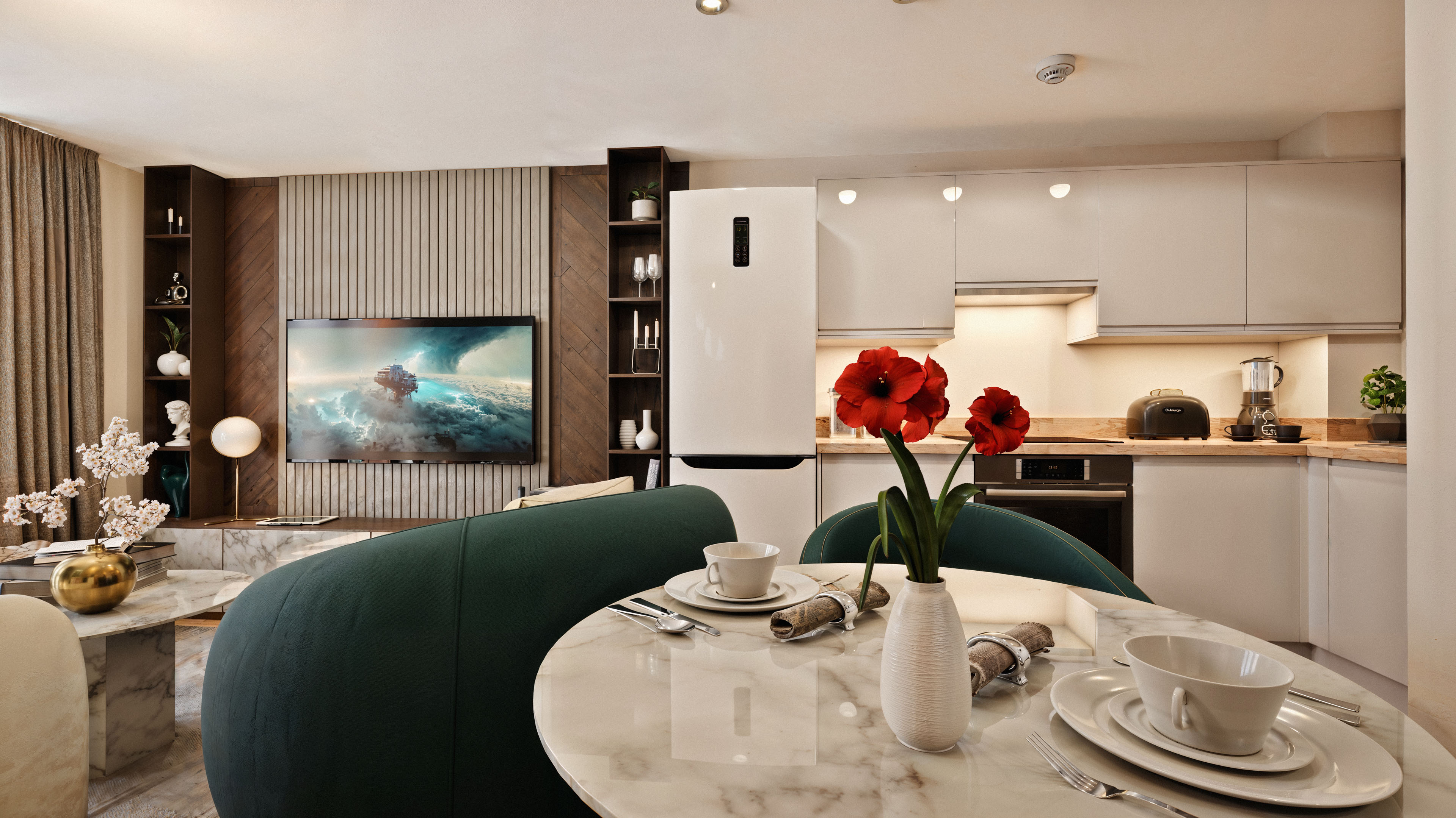 德比·Cathedral One 样板间