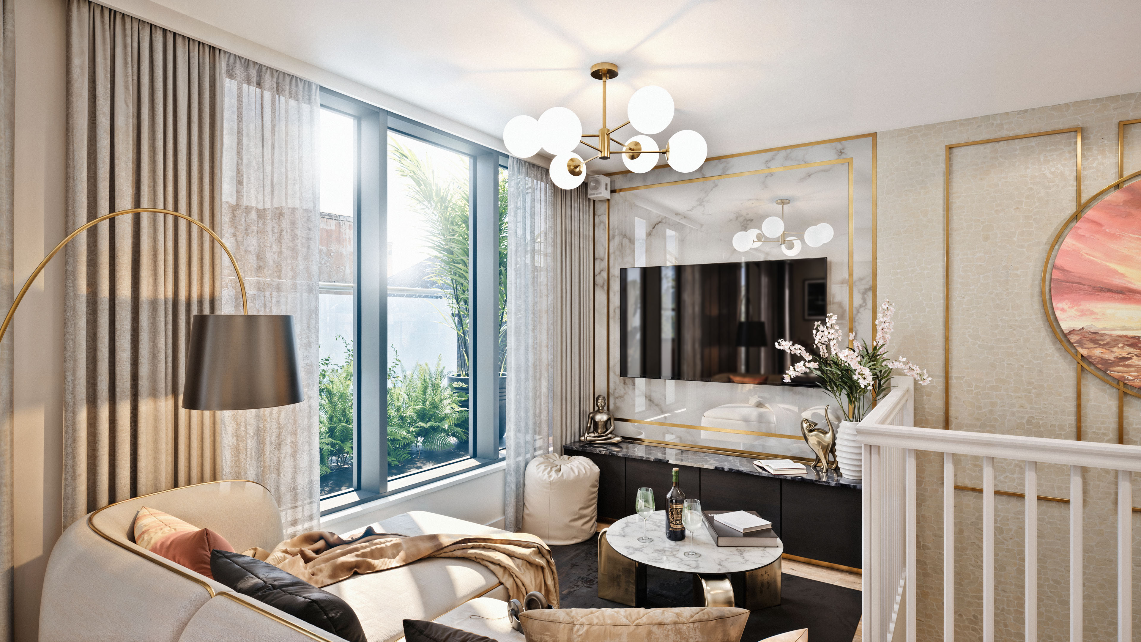 德比·Cathedral One 样板间