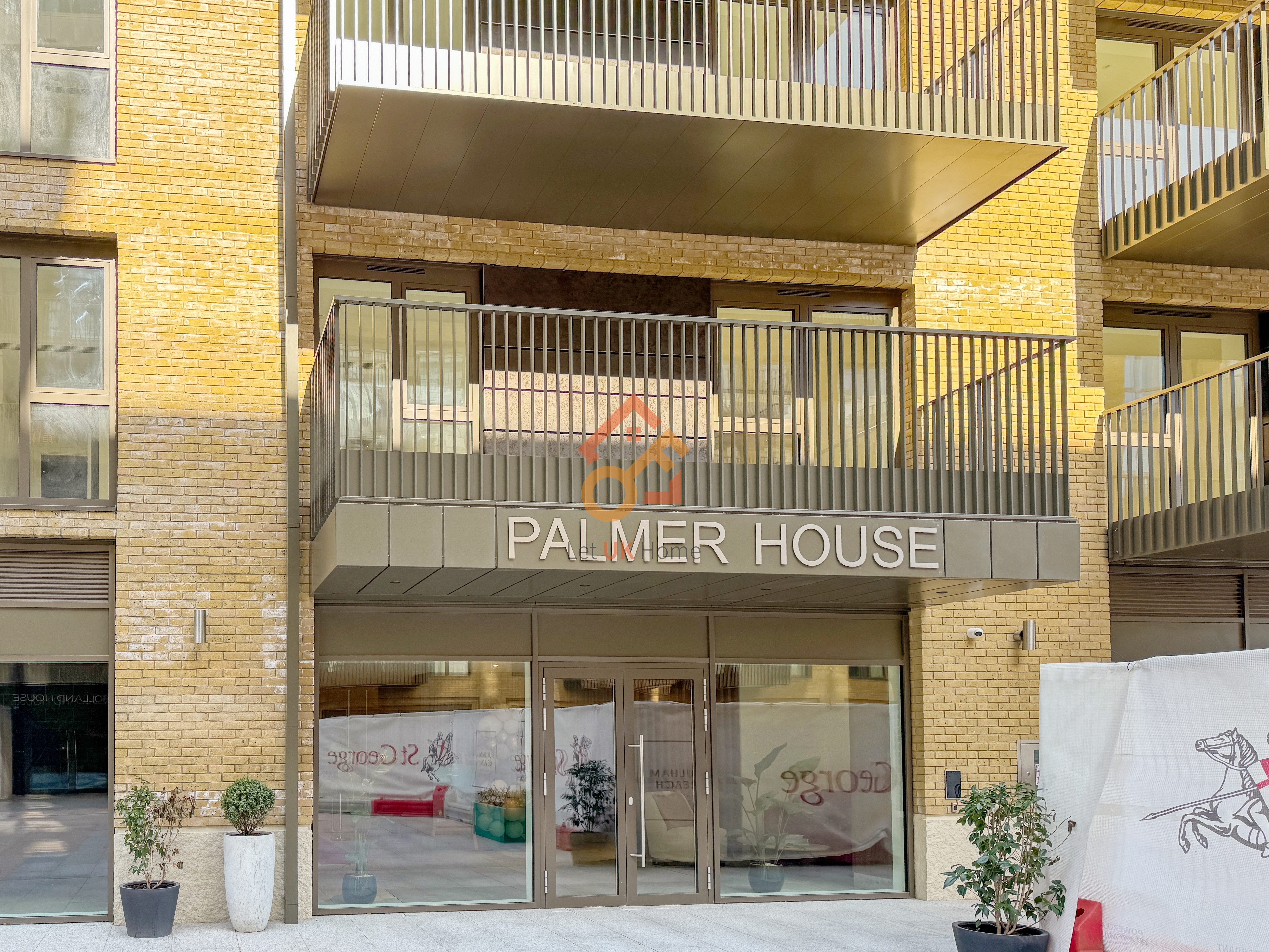 伦敦Fulham·2房2卫·Fulham Reach 外立面