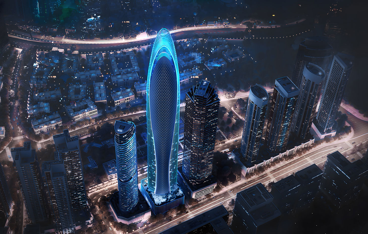 迪拜·奔驰大厦 Mercedes-Benz Places |