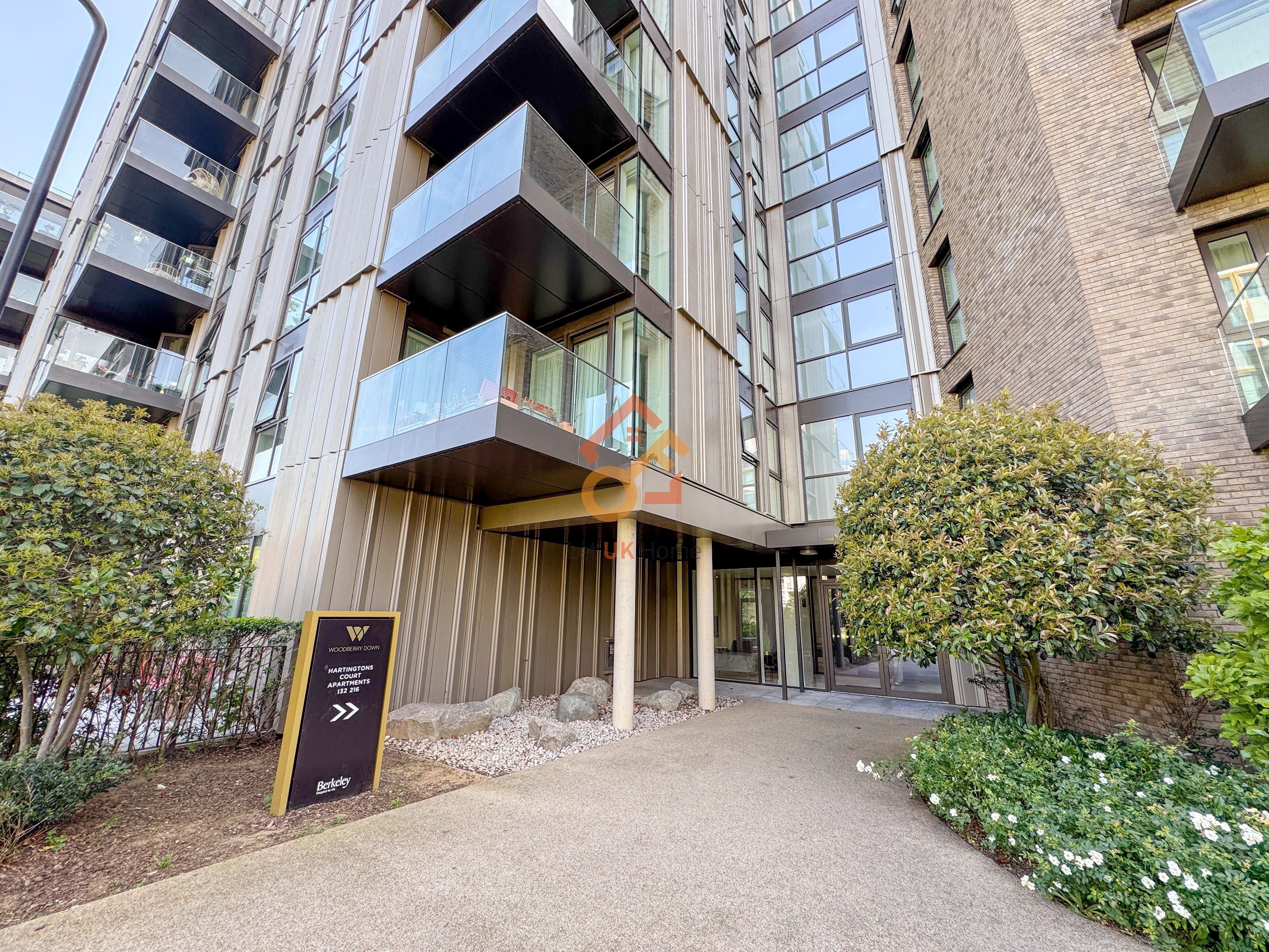 伦敦Hackney•1+1房•Hartingtons Court 外立面