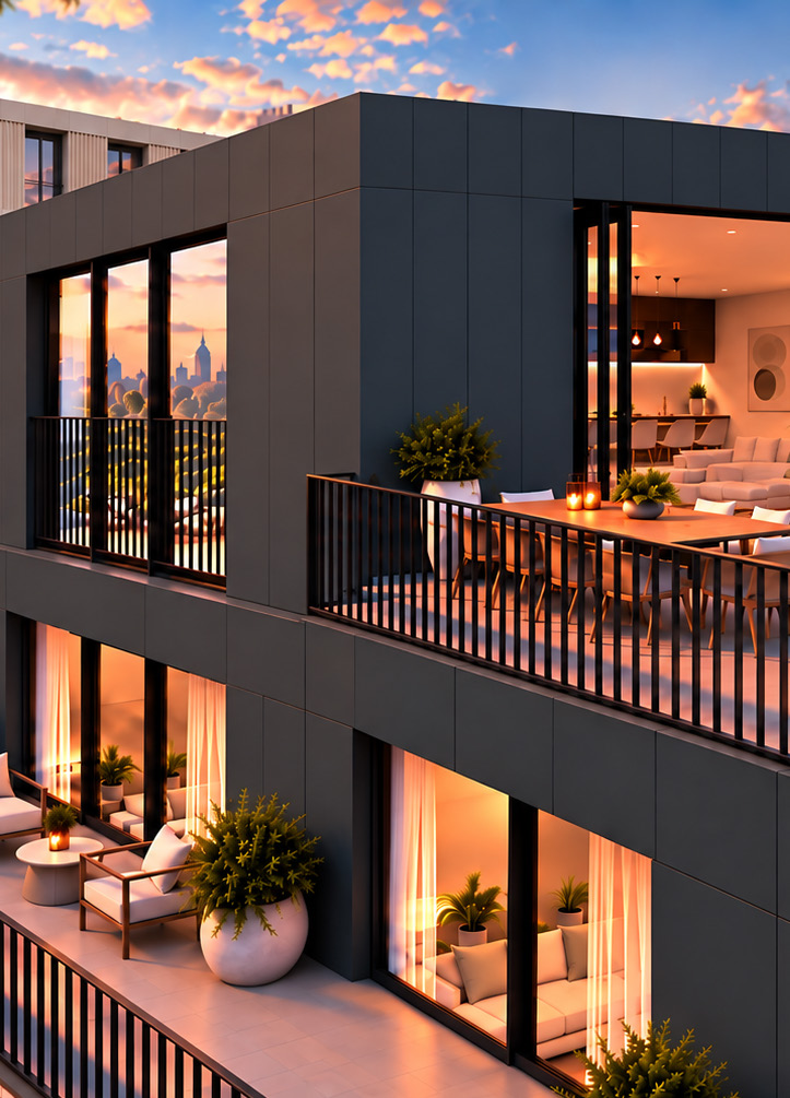 伦敦·Parkside Place 样板间