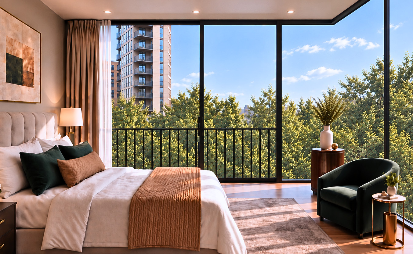 伦敦·Parkside Place 样板间