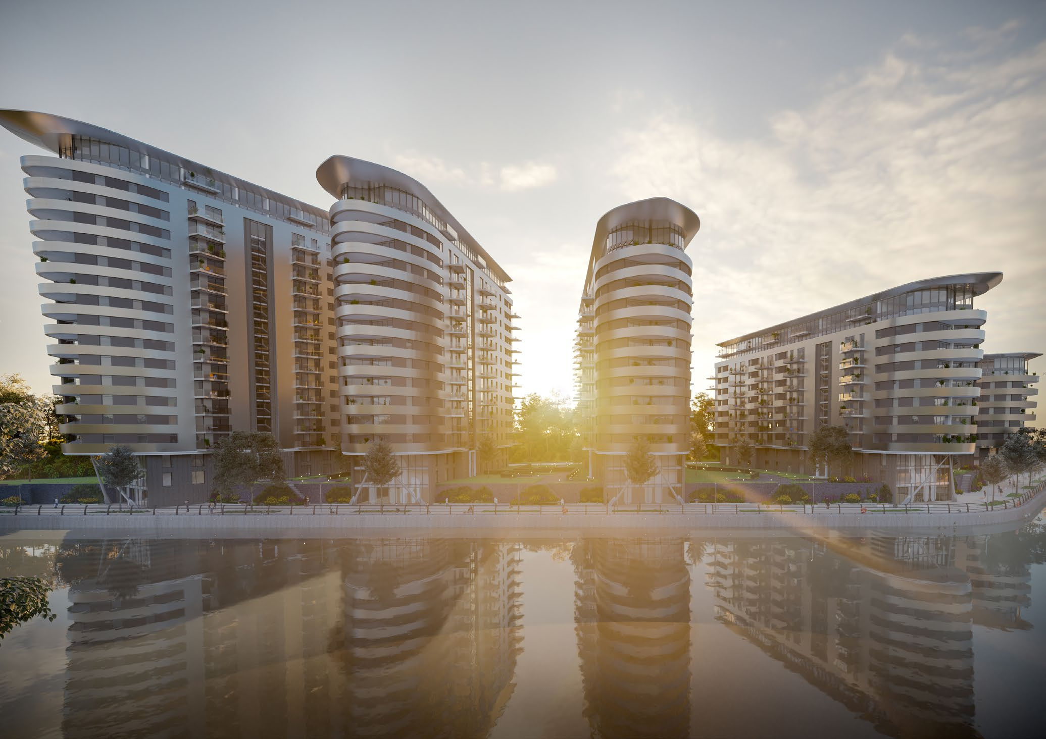 曼彻斯特·X1 Manchester Waters 外立面