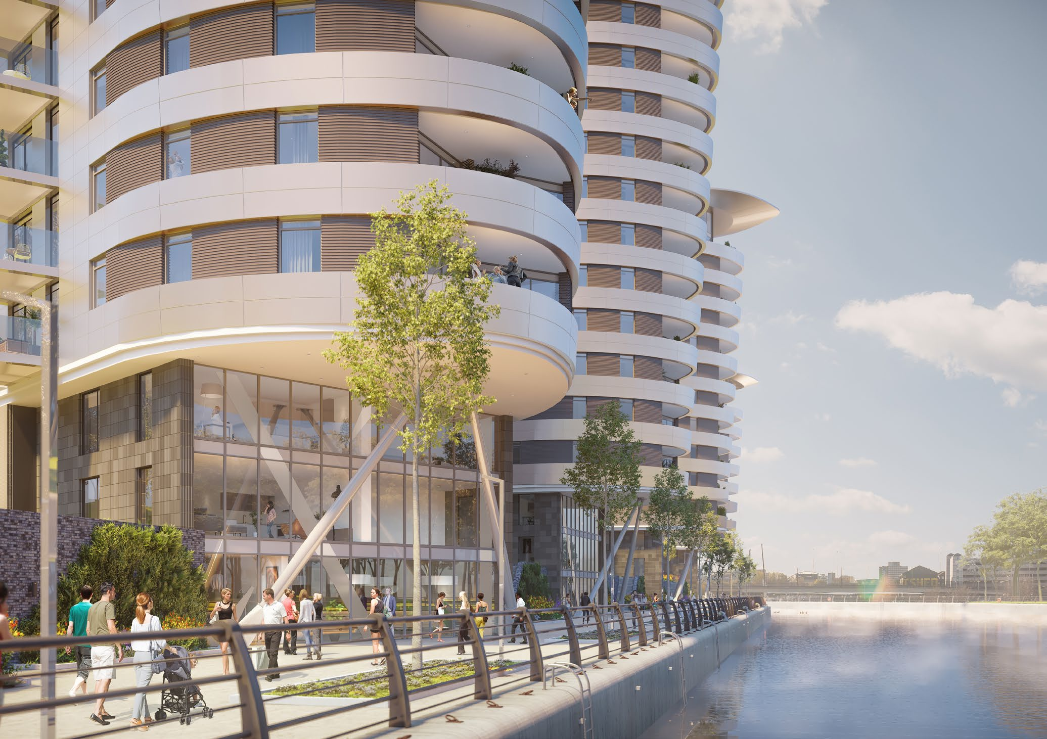 曼彻斯特·X1 Manchester Waters 外立面