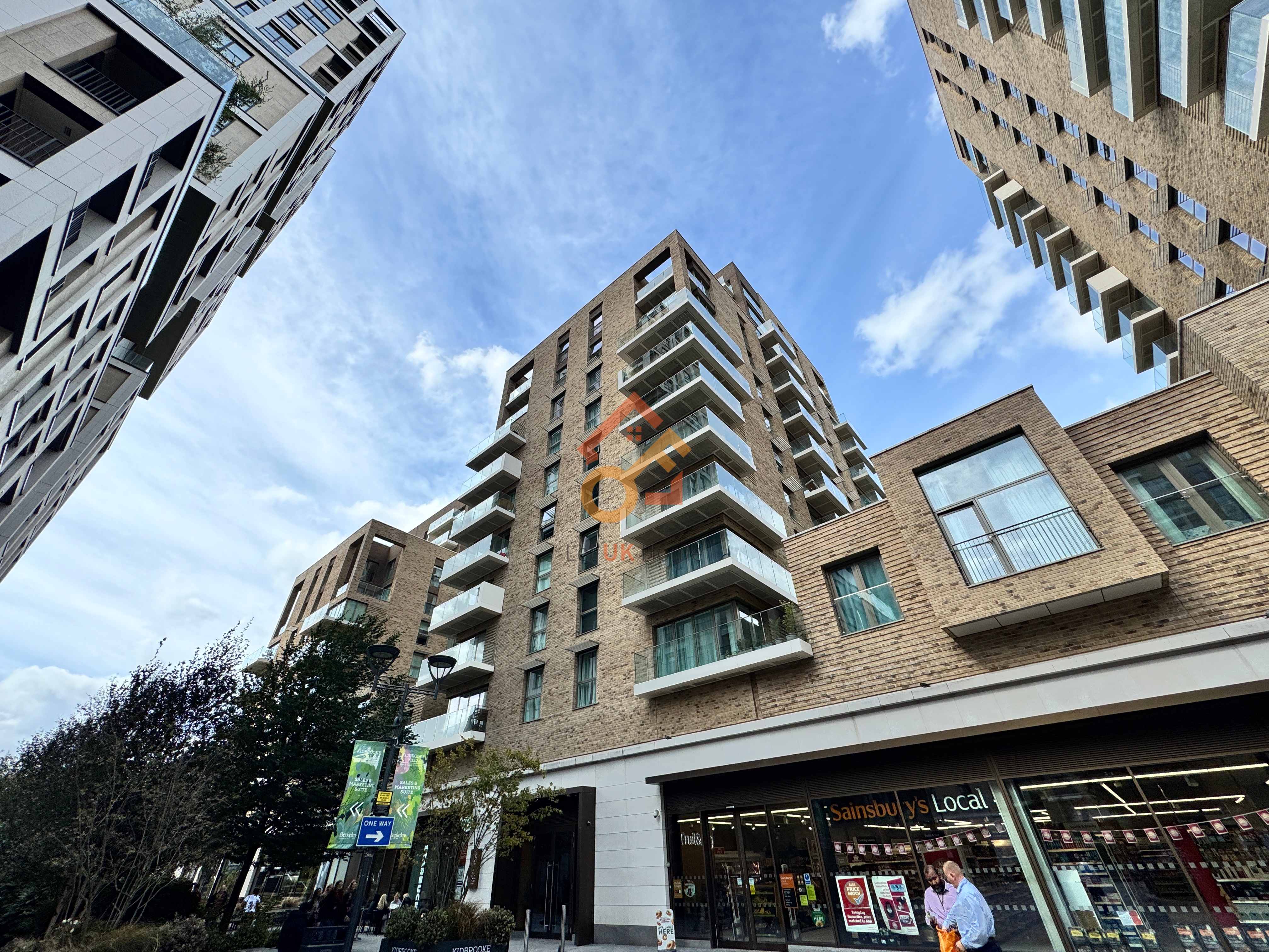 伦敦Greenwich·2房1卫·Kidbrooke Village 外立面